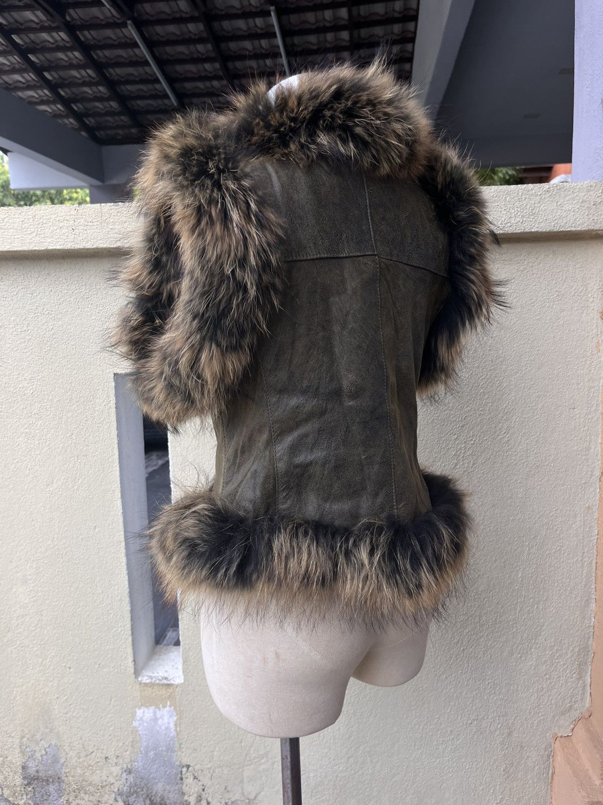 Japanese Brand Vintage Cocon leather and furr Size M / US 6-8 / IT 42-44 - 4 Thumbnail