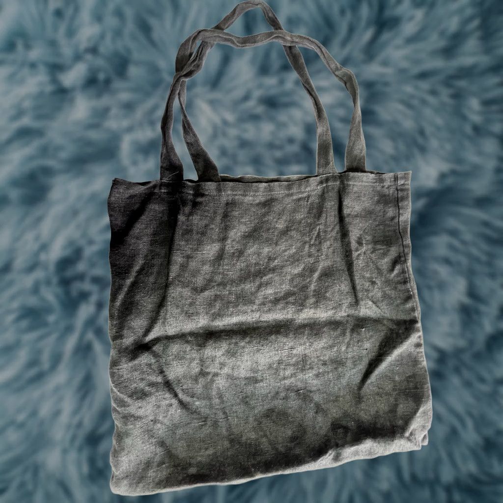 Reformation Reformation Tote Bag Women Medium Black Canvas Cotton 13 W x 12 L Solid Pattern Size ONE SIZE - 1 Thumbnail