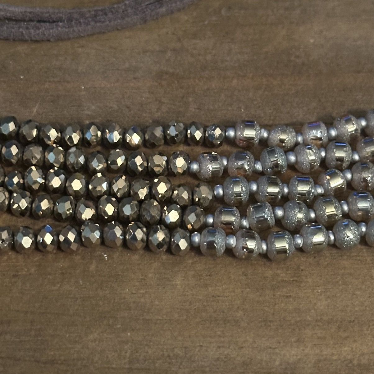 Other Suede cord crystal tassel necklace Size ONE SIZE - 4 Thumbnail