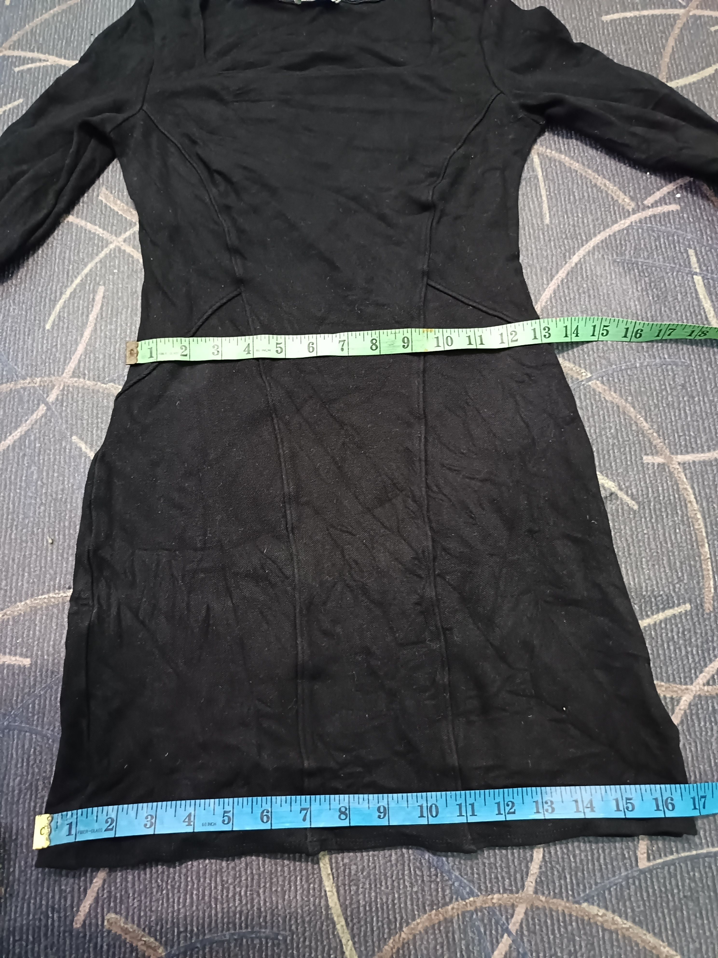 Helmut Lang Helmut Lang SS13 Open Back Bodycon Black Dress Size XS / US 0-2 / IT 36-38 - 8 Thumbnail