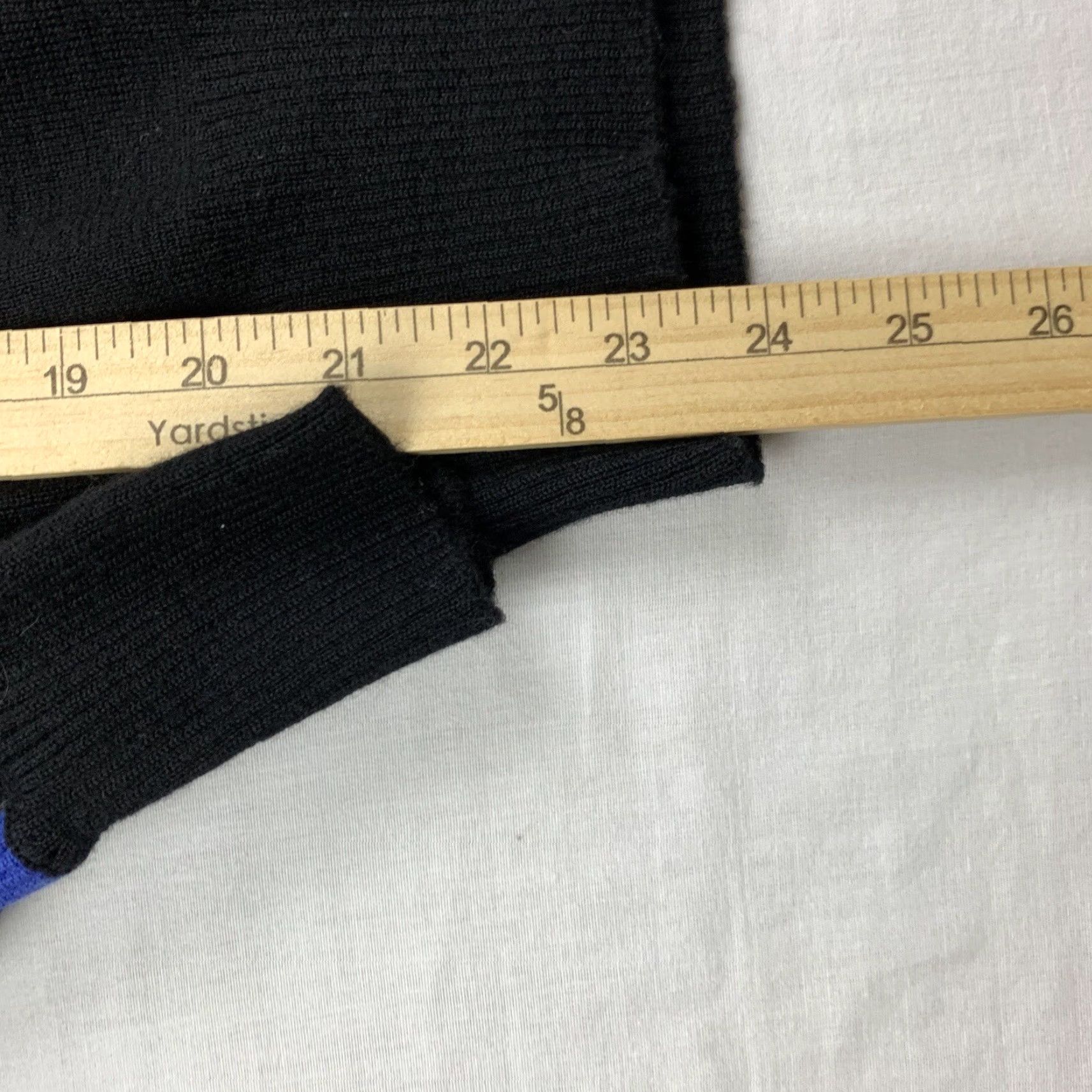 Vintage Vintage L.L. Bean Sweater Adult Medium Black Collar Quarter Zip Ski Snow 90s USA Size US M / EU 48-50 / 2 - 6 Thumbnail