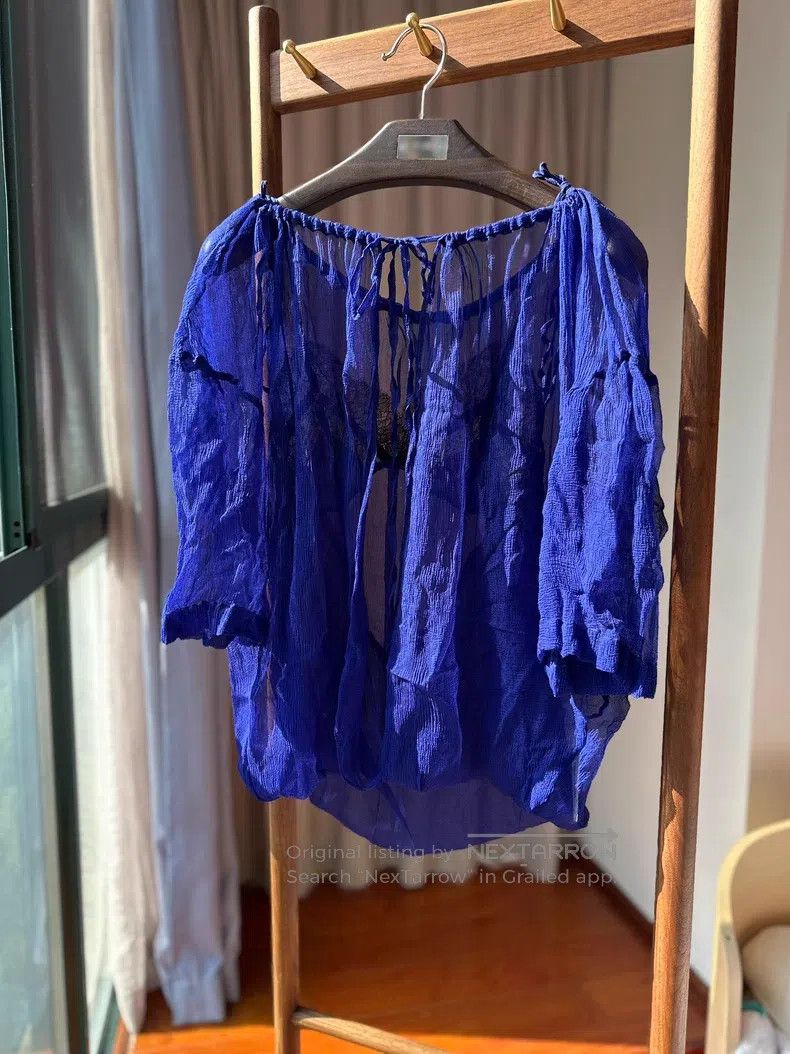 Dries Van Noten Dries Van Noten Silk Top Size S / US 4 / IT 40 - 4 Thumbnail