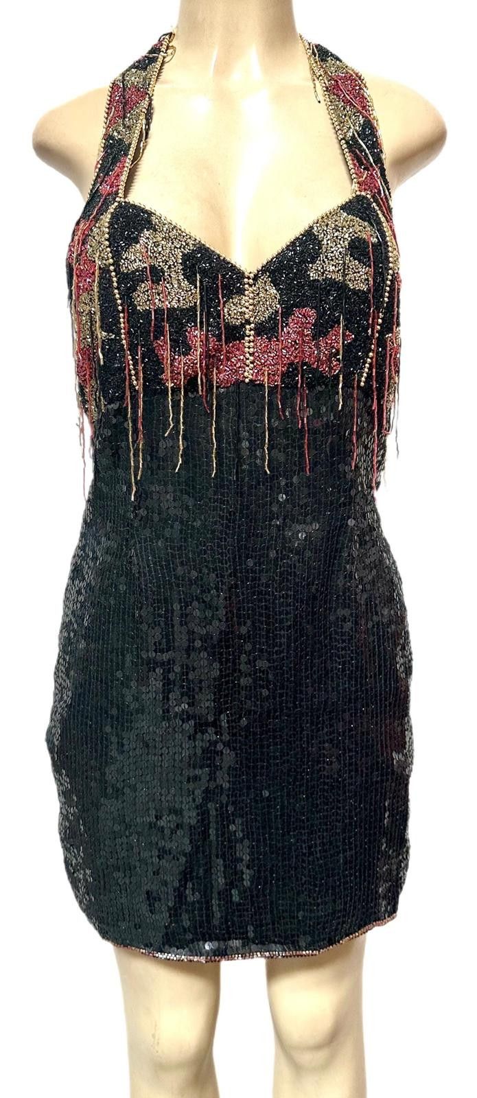 Other Sequin Black Copper Cocktail Dress size 2 Size XS / US 0-2 / IT 36-38 - 1 Preview