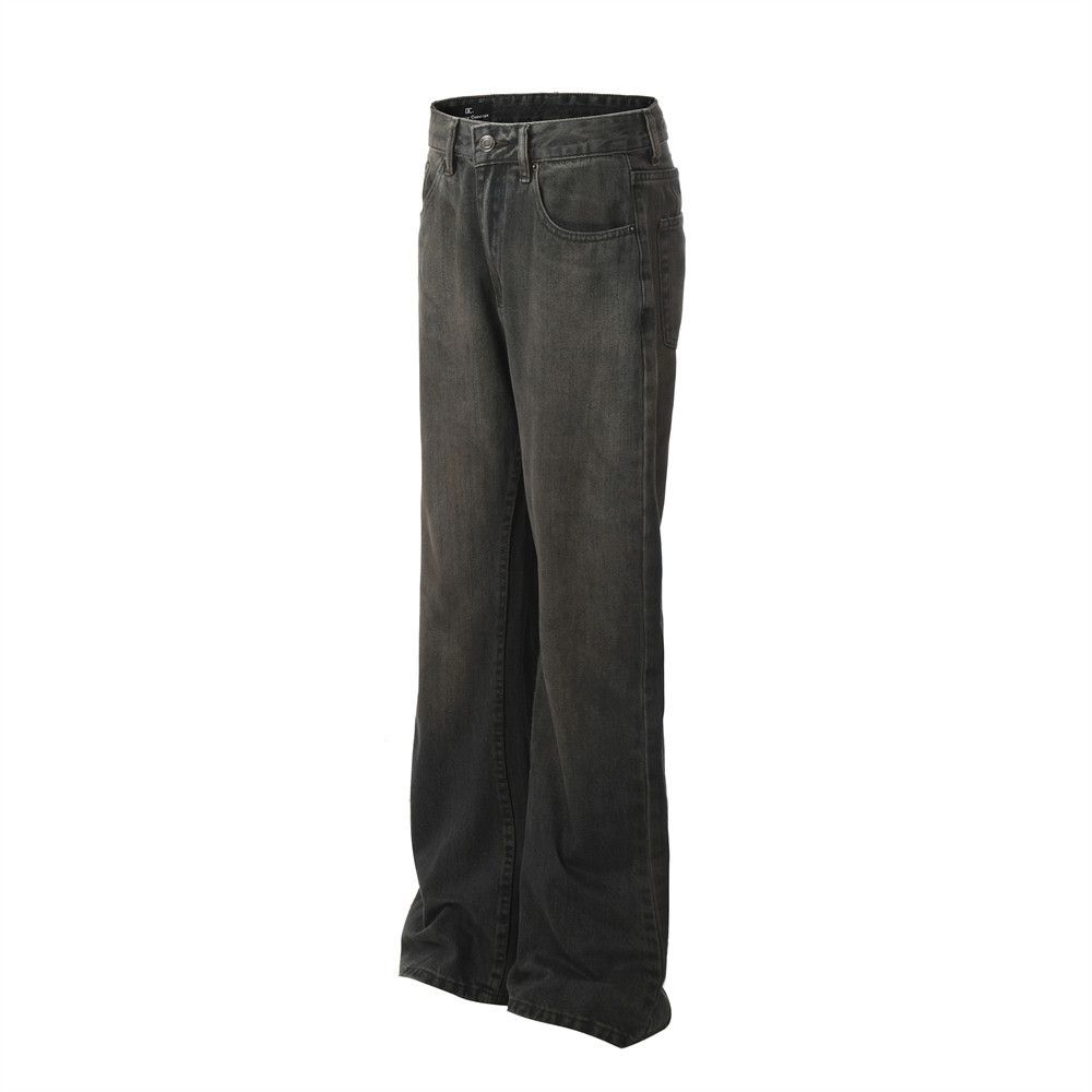 Japanese Brand × Jean Street style distressed men's straight jeans Size US 32 / EU 48 - 2 Thumbnail
