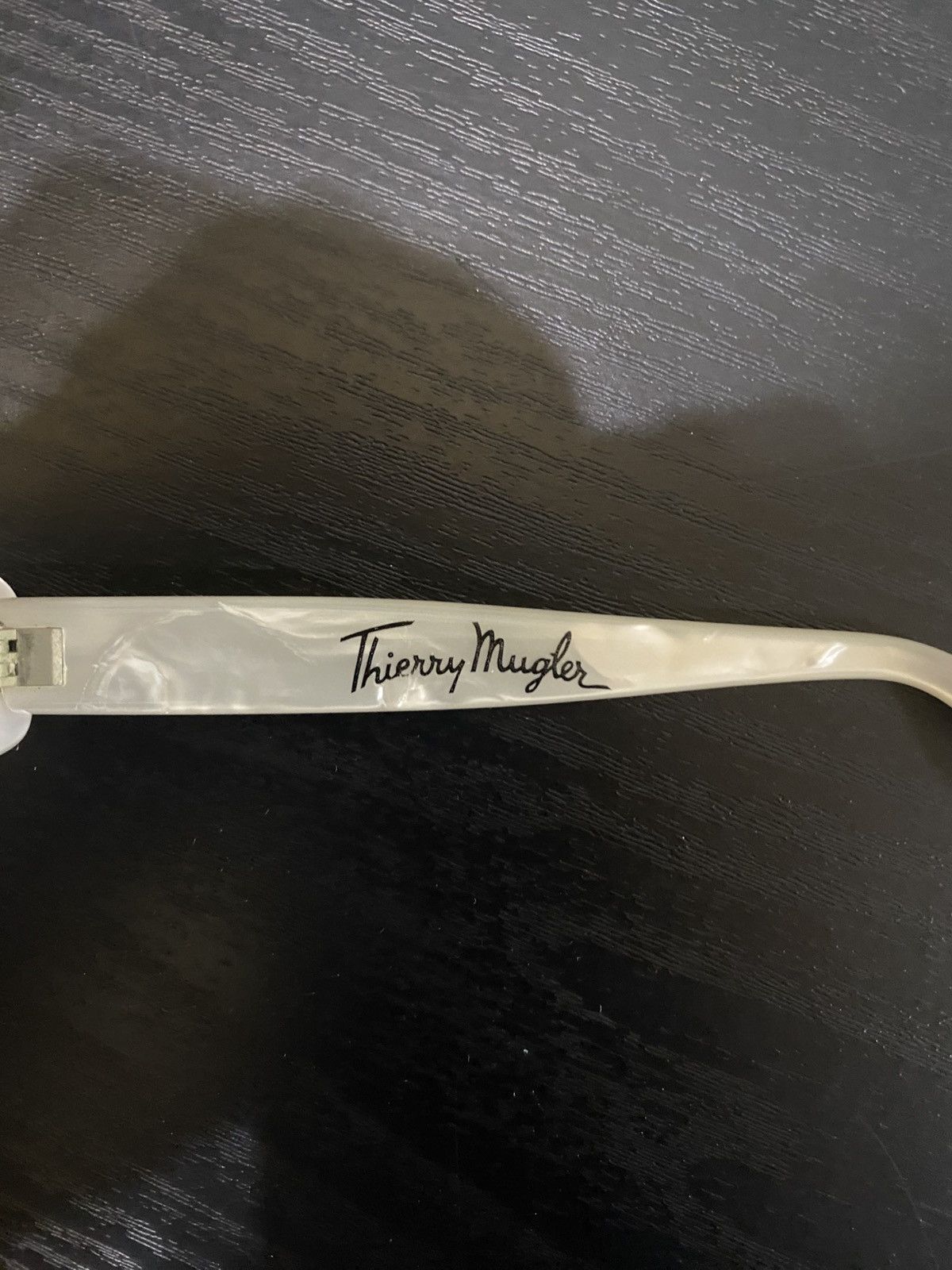 Thierry Mugler Thierry Mugler "COSMOS" Sunglasses - 1979 - Mother of Pearl Size ONE SIZE - 4 Thumbnail