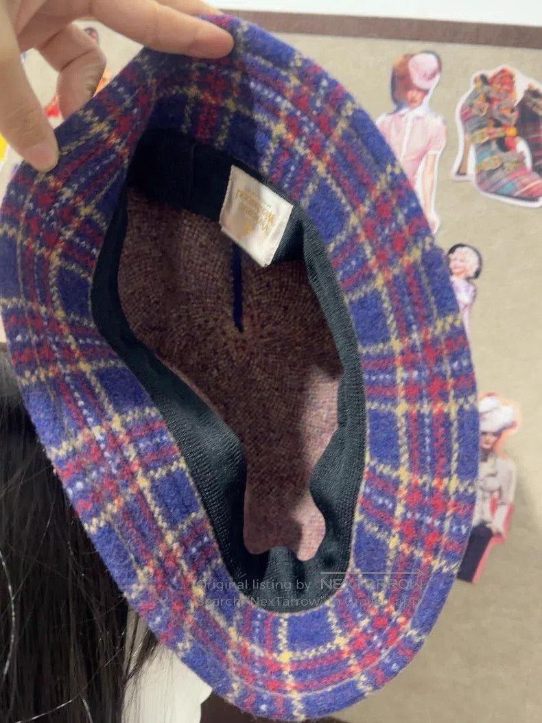 Vivienne Westwood Vivienne Westwood Newsboy Hat Size ONE SIZE - 9 Thumbnail