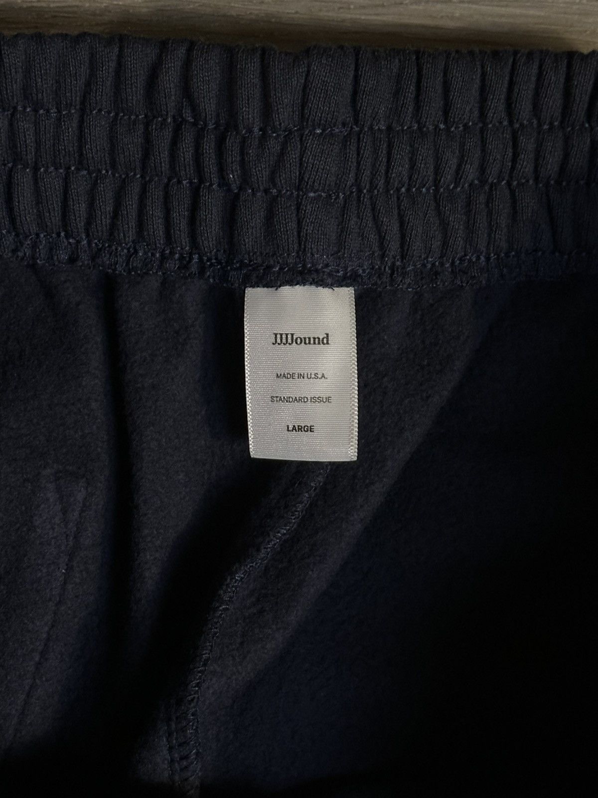 JJJJound JJJJJound Large Navy Standard Issue 04 Sweat Pants Size US 32 / EU 48 - 4 Thumbnail