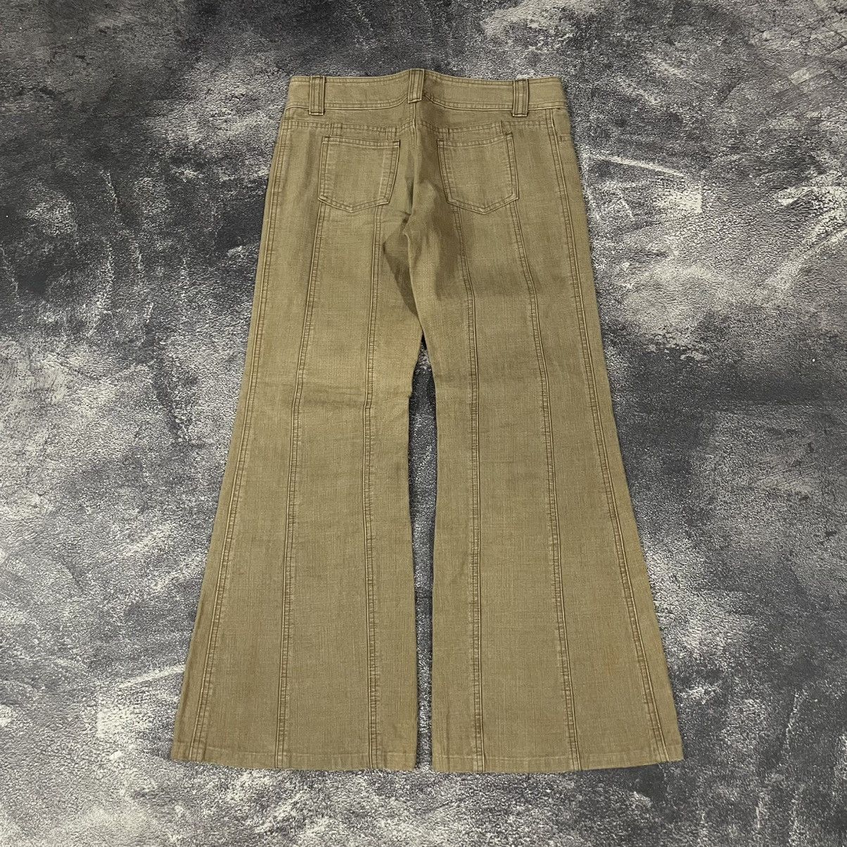 If Six Was Nine × Japanese Brand × Le Grande Bleu (L.G.B.) 90's michel klein flared jeans Size US 32 / EU 48 - 2 Thumbnail