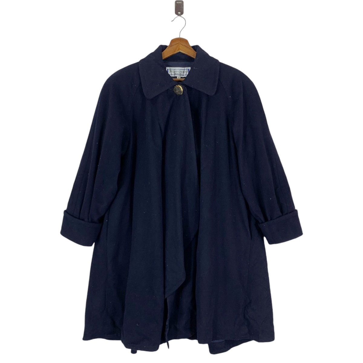 Yves Saint Laurent VINTAGE YVES SAINT LAURENT DIFFUSION FEMMES CLOAK JACKET Size M / US 6-8 / IT 42-44 - 1 Thumbnail