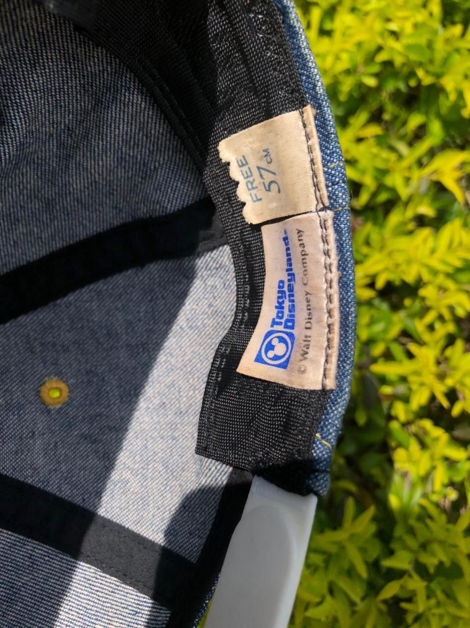 Disney Vintage Disneyland tokyo pocket denim hat Size ONE SIZE - 5 Thumbnail