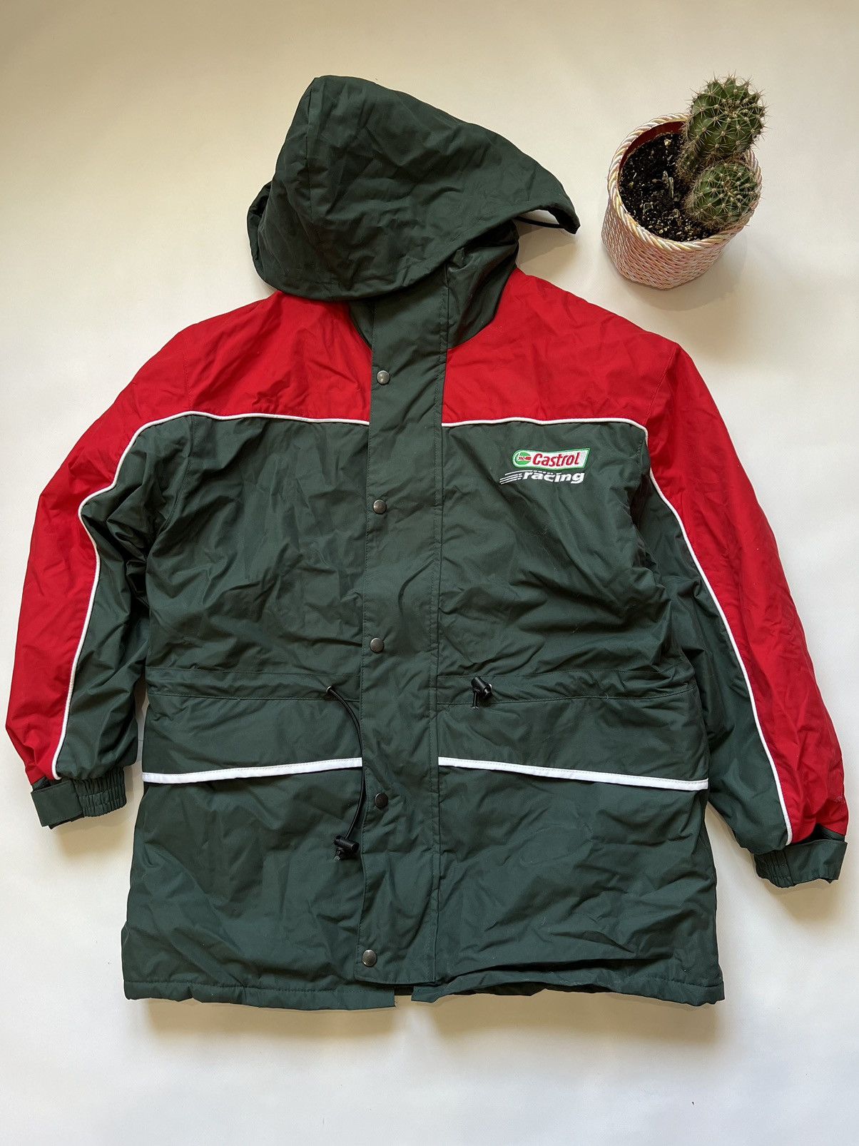 90's Castrol GTX Racing nylon zip-up Jacket | GARYO