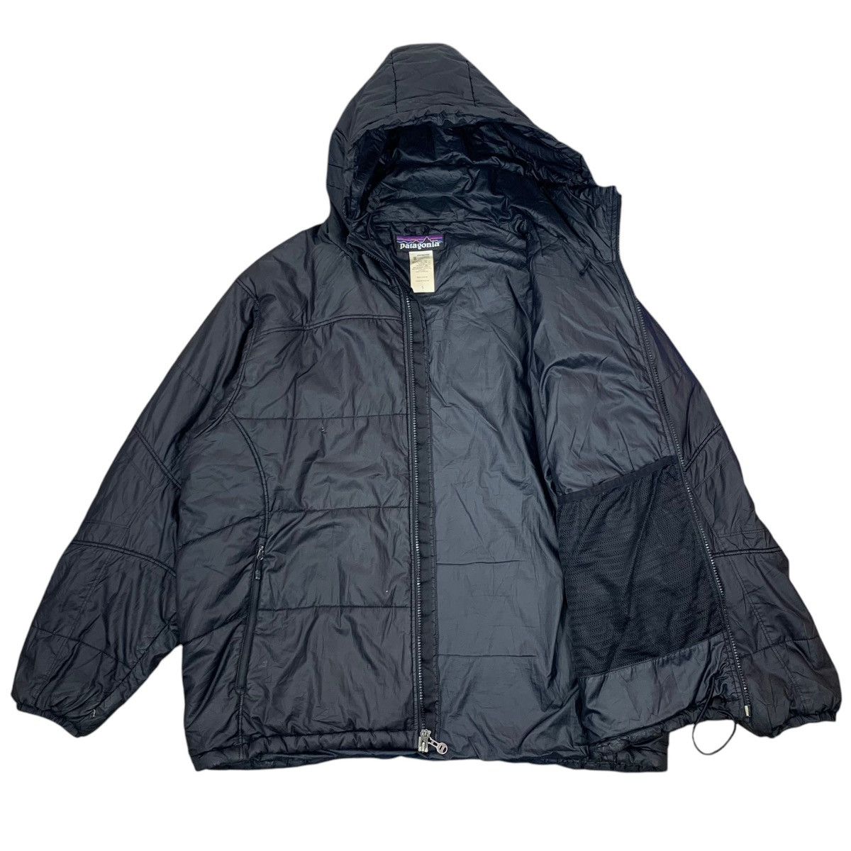 Patagonia × Vintage VINTAGE PATAGONIA BLACK PUFFER JACKET Size US L / EU 52-54 / 3 - 3 Thumbnail