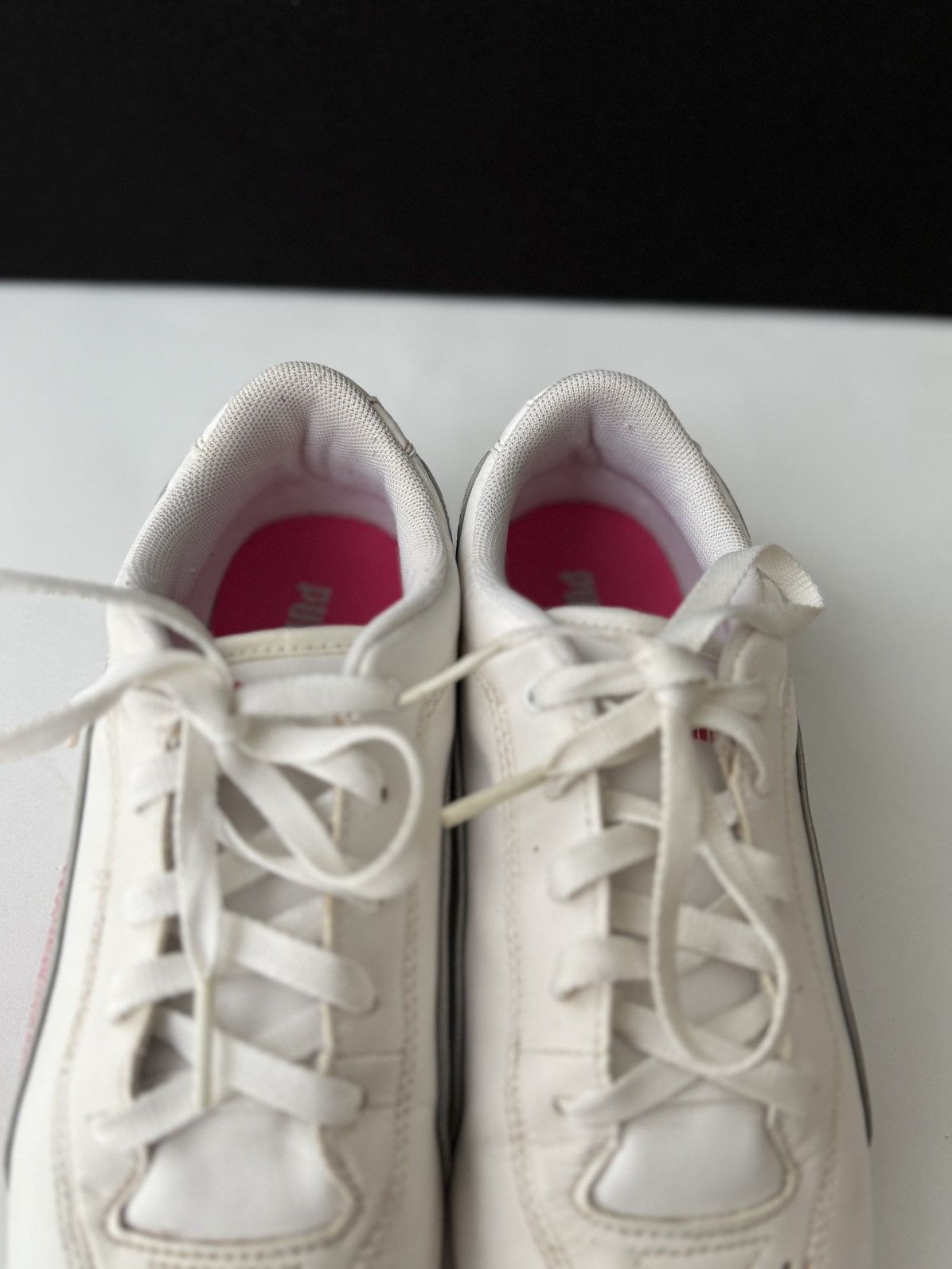 Puma PUMA Low Top Women's Trainers White & Pink Size 37 Size US 7 / IT 37 - 10 Thumbnail