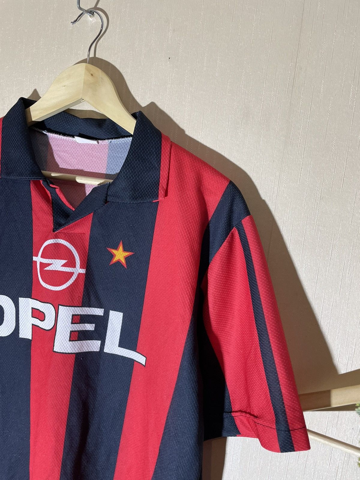 Vintage Bierhoff #20 Milan vintage retro jersey y2k Size US XL / EU 56 / 4 - 10 Thumbnail
