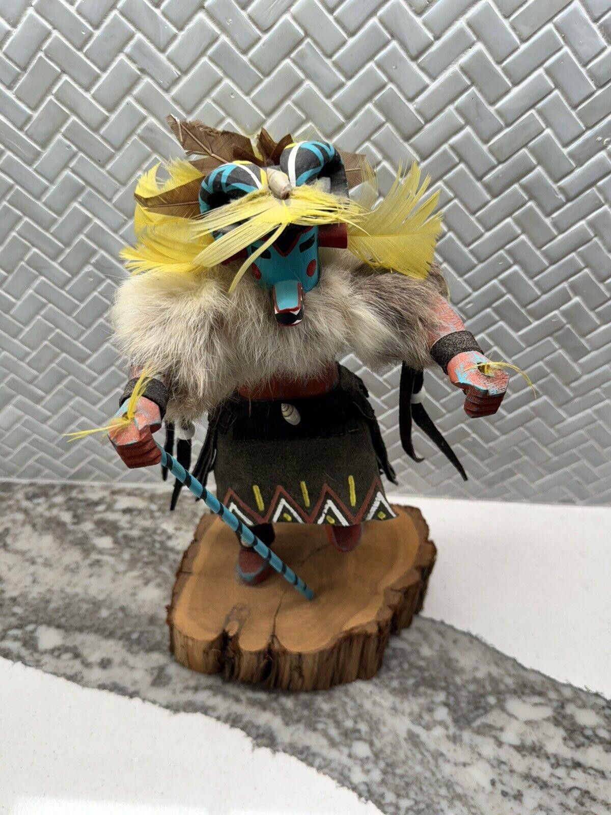Designer Native American Indian HOTOTO Kachina Doll Ram Verna Tulley Size ONE SIZE - 3 Thumbnail