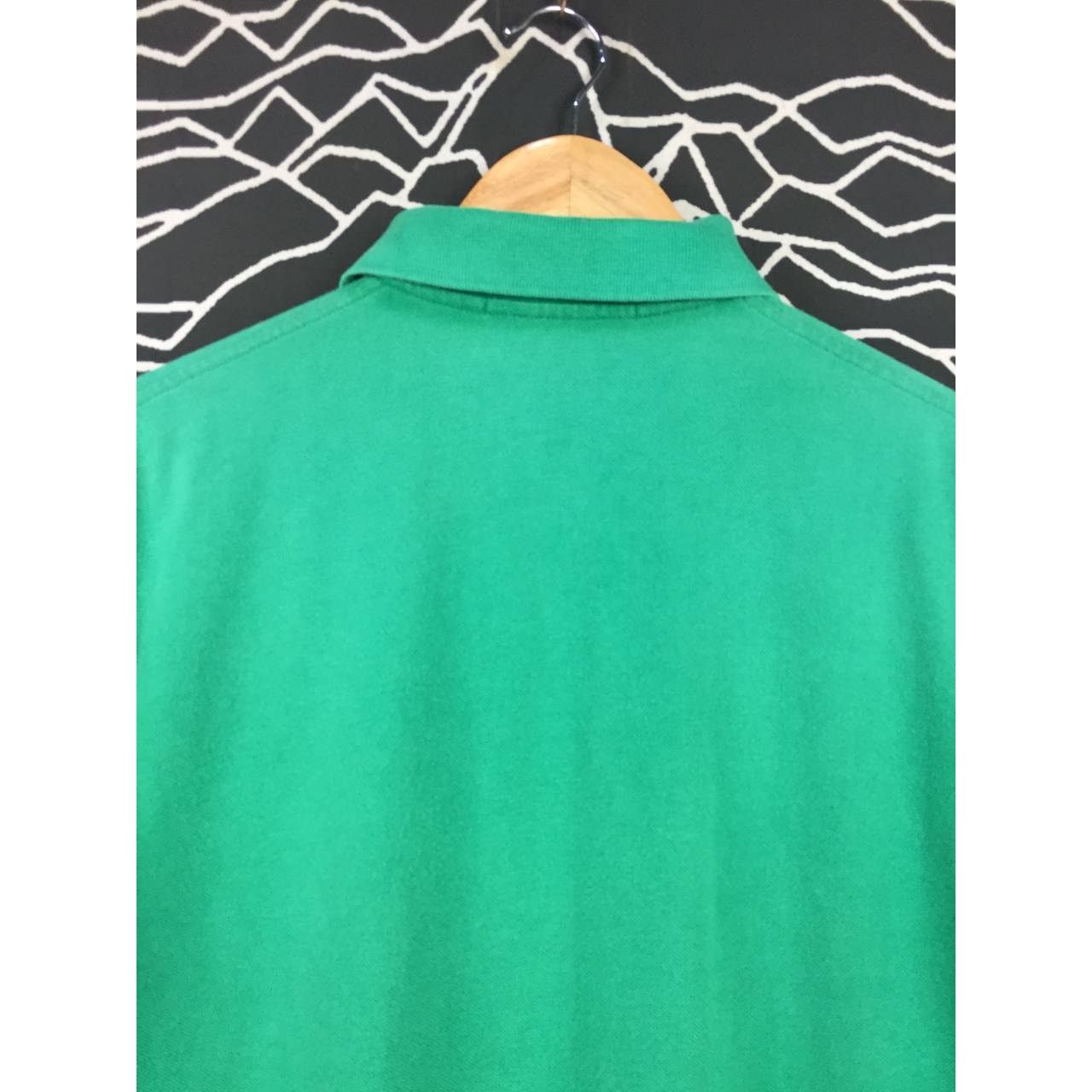 Polo Ralph Lauren × Vintage Vtg Polo Sport Ralph Lauren American Flag Logo Polo Tee Size US M / EU 48-50 / 2 - 10 Thumbnail
