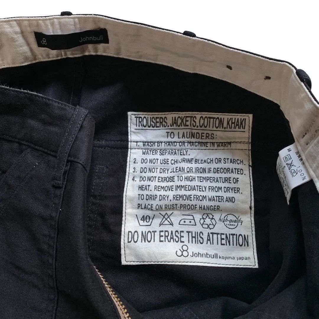 Japanese Brand × Johnbull John Bull Kojima Japan Sateen Fatigue Pants Zipper Pocket Size US 29 - 9 Thumbnail