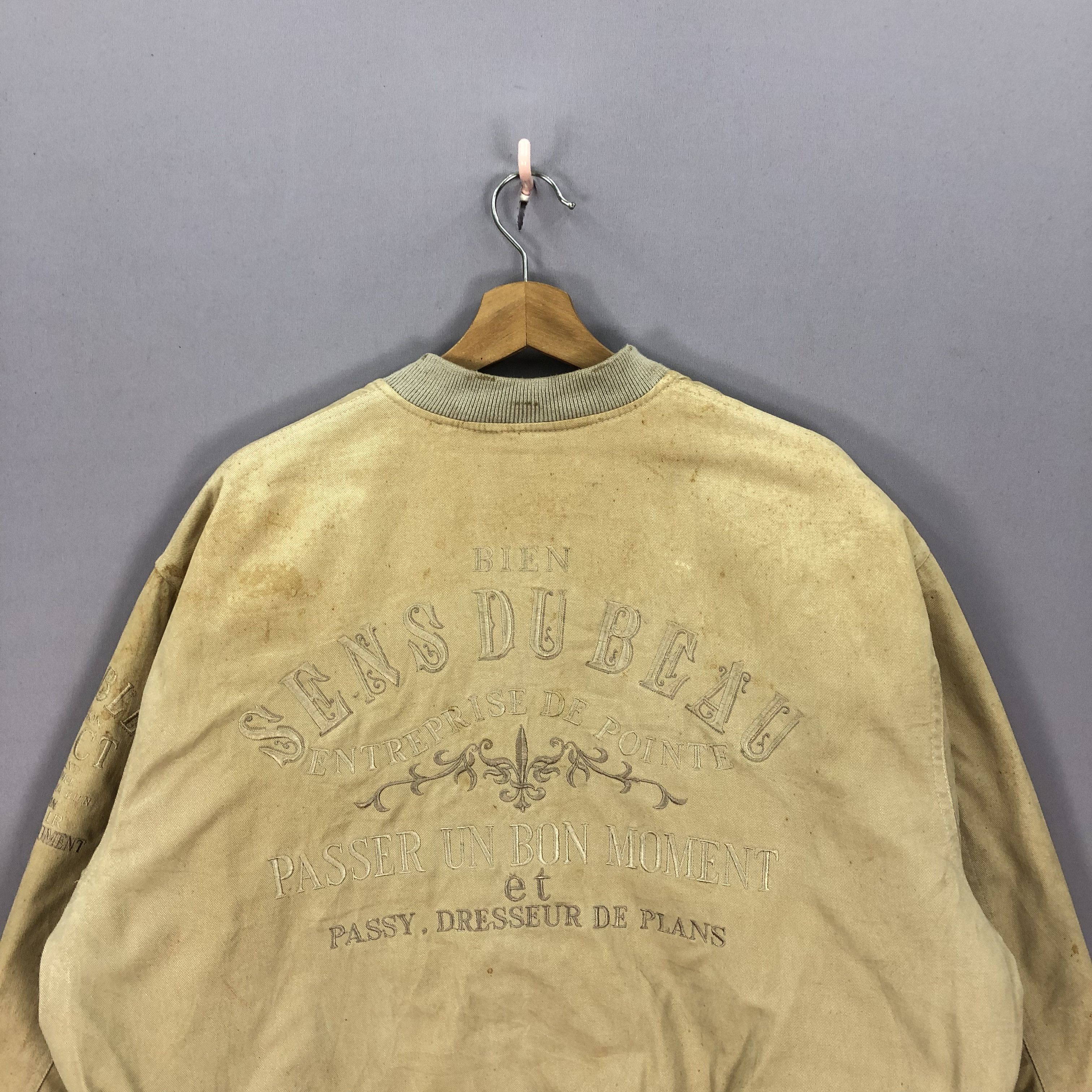 Vintage Vintage Passy Sens Du Beau Bombers Zipper Jacket Size US XL / EU 56 / 4 - 3 Thumbnail