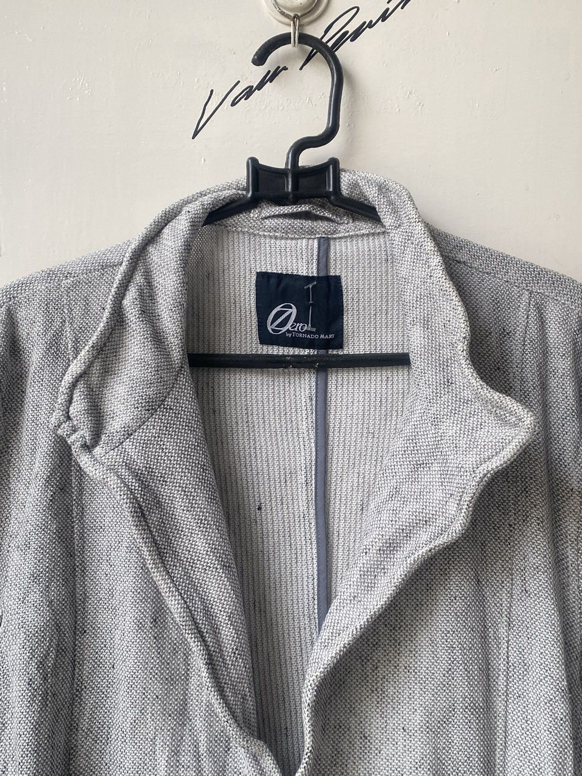 Tornado Mart ZERO By TORNADO MART Grey Blazers Size 48L - 14 Thumbnail