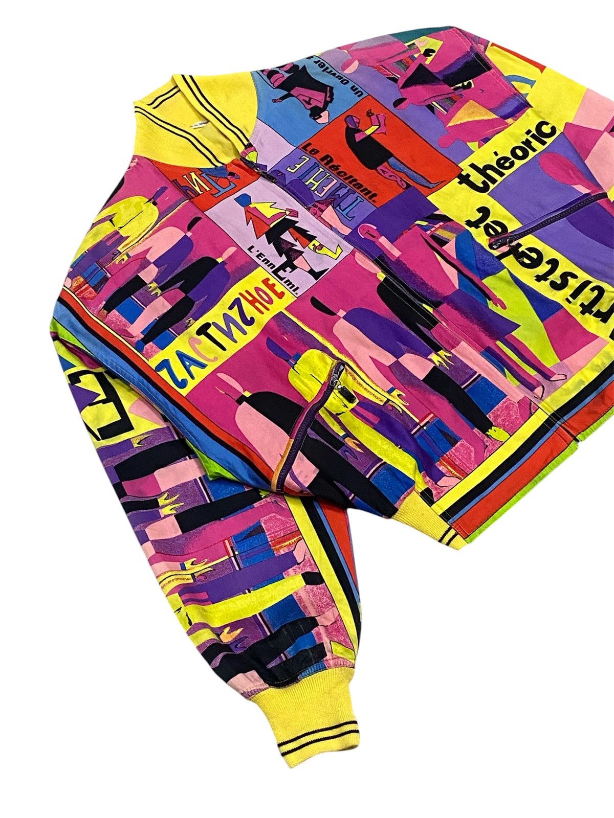 Versace 1992 Gianni Versace “Malevich” Inspired Unisex Bomber Jacket Size XL / US 12-14 / IT 48-50 - 21 Thumbnail