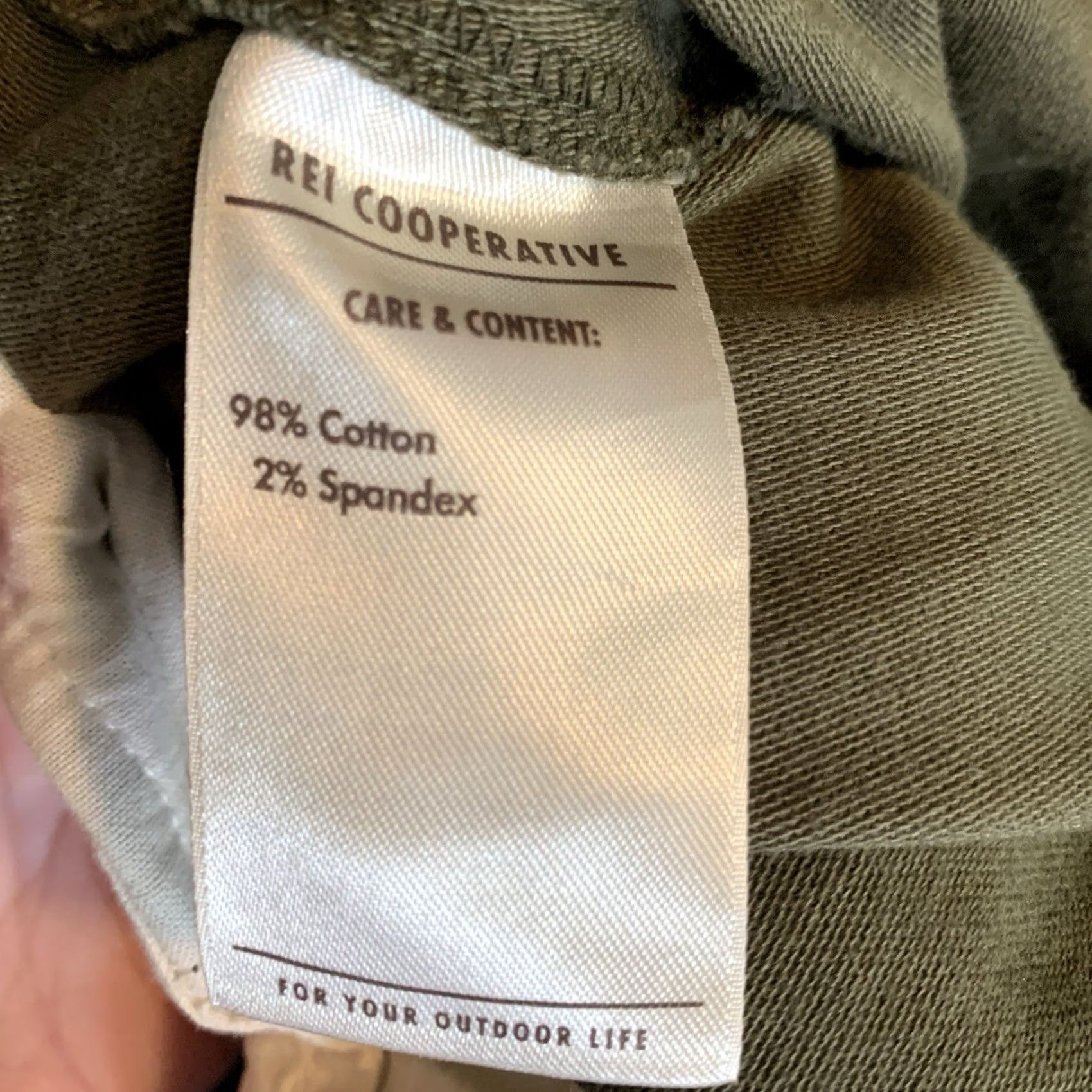 Vintage REI Co-Op Trailsmith Jogger Pant Mens 32x32 Olive Green Hiking Casual Tapered Cordless? Size US 32 / EU 48 - 4 Thumbnail