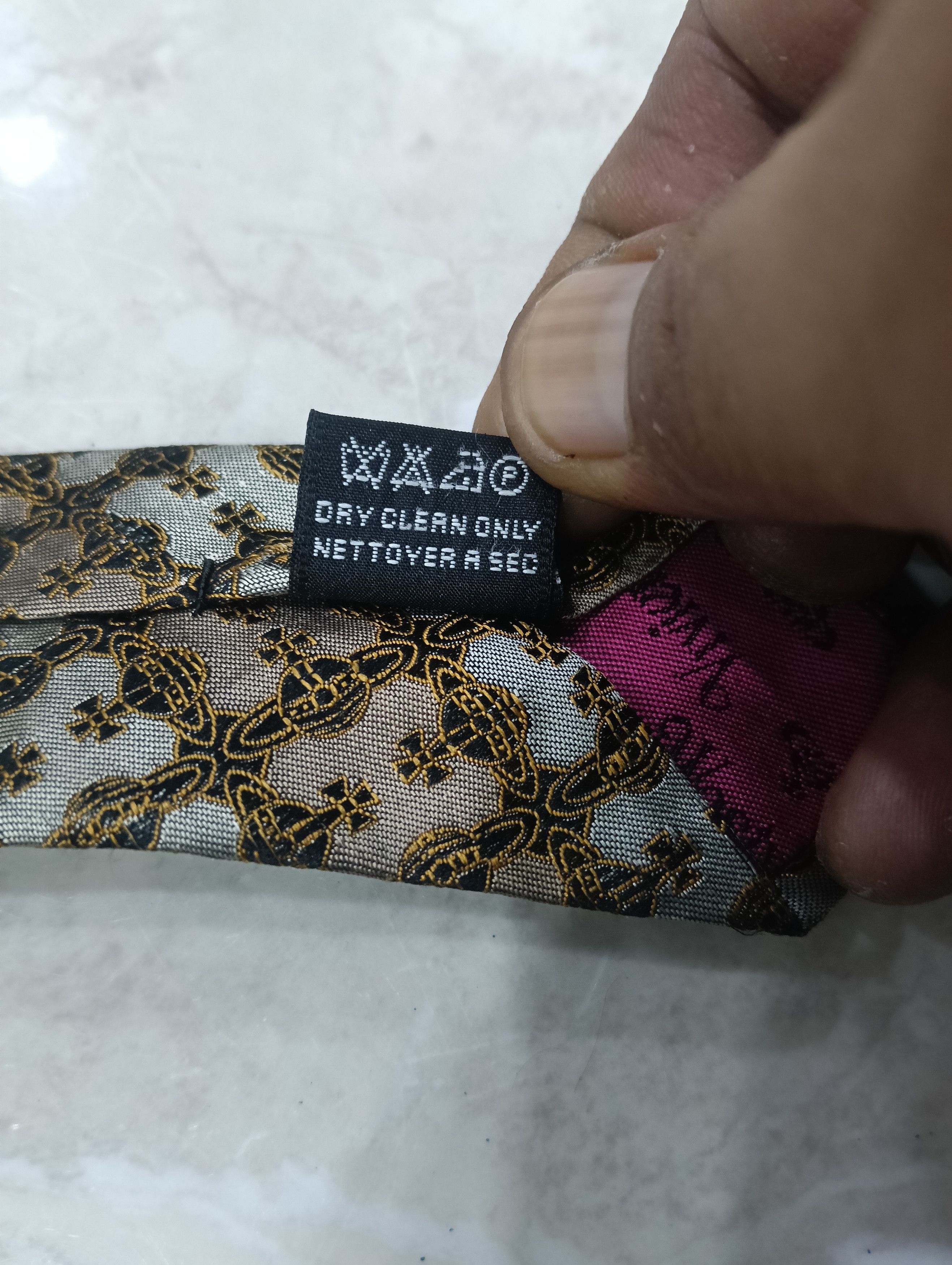 Vivienne Westwood Vivienne Westwood Monogram Tie Size ONE SIZE - 12 Thumbnail