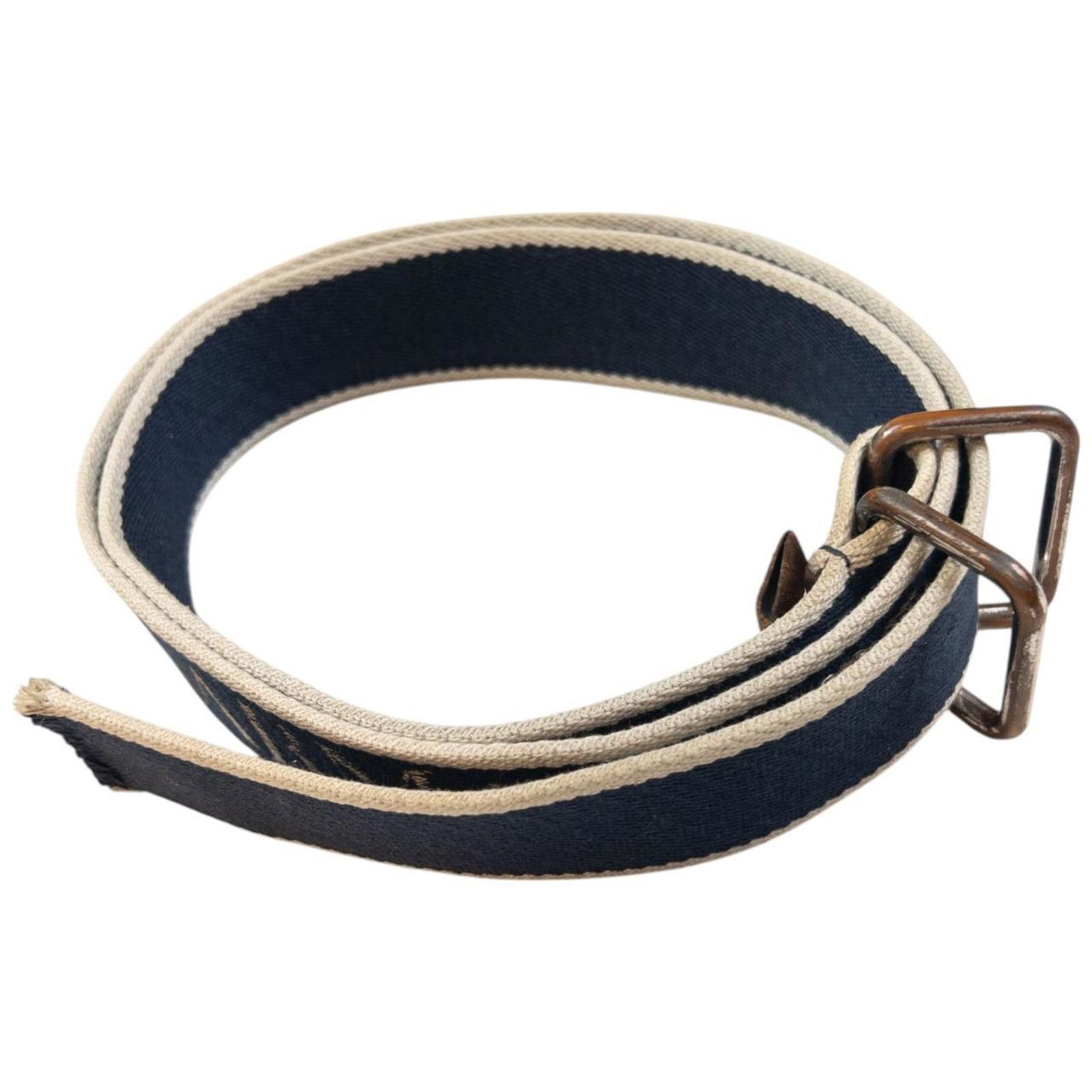 Designer Vintage Armani Jeans Belt Size W32 Size ONE SIZE - 2 Thumbnail