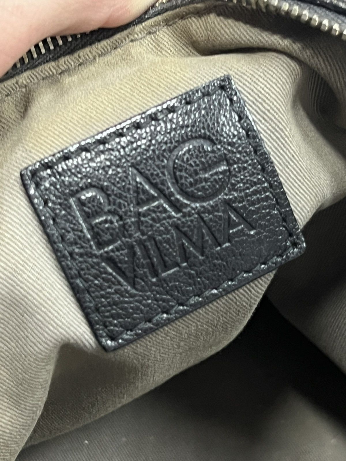 Designer × Dolce & Gabbana × Vintage Dolce & Gabbana Vilma Black Leather Handbag Size ONE SIZE - 11 Thumbnail