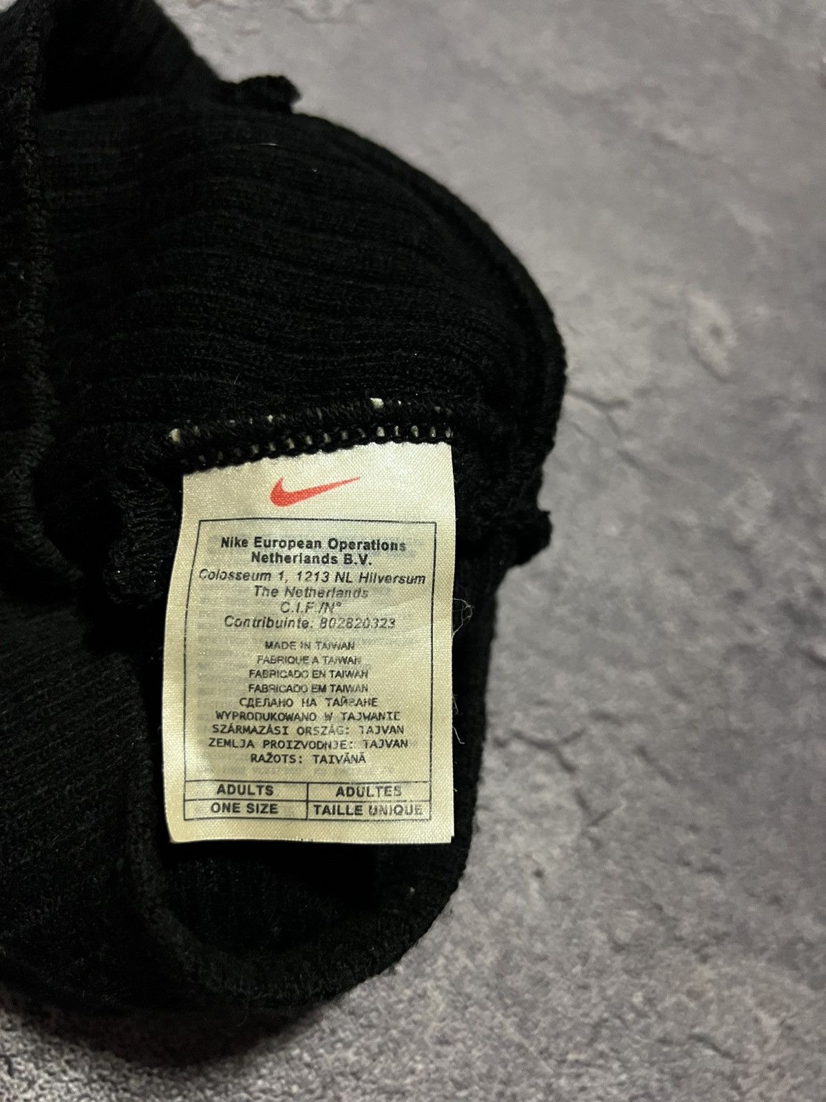 Nike Vintage 90s Nike Beanie Hat Streetwear Y2K Size ONE SIZE - 4 Thumbnail