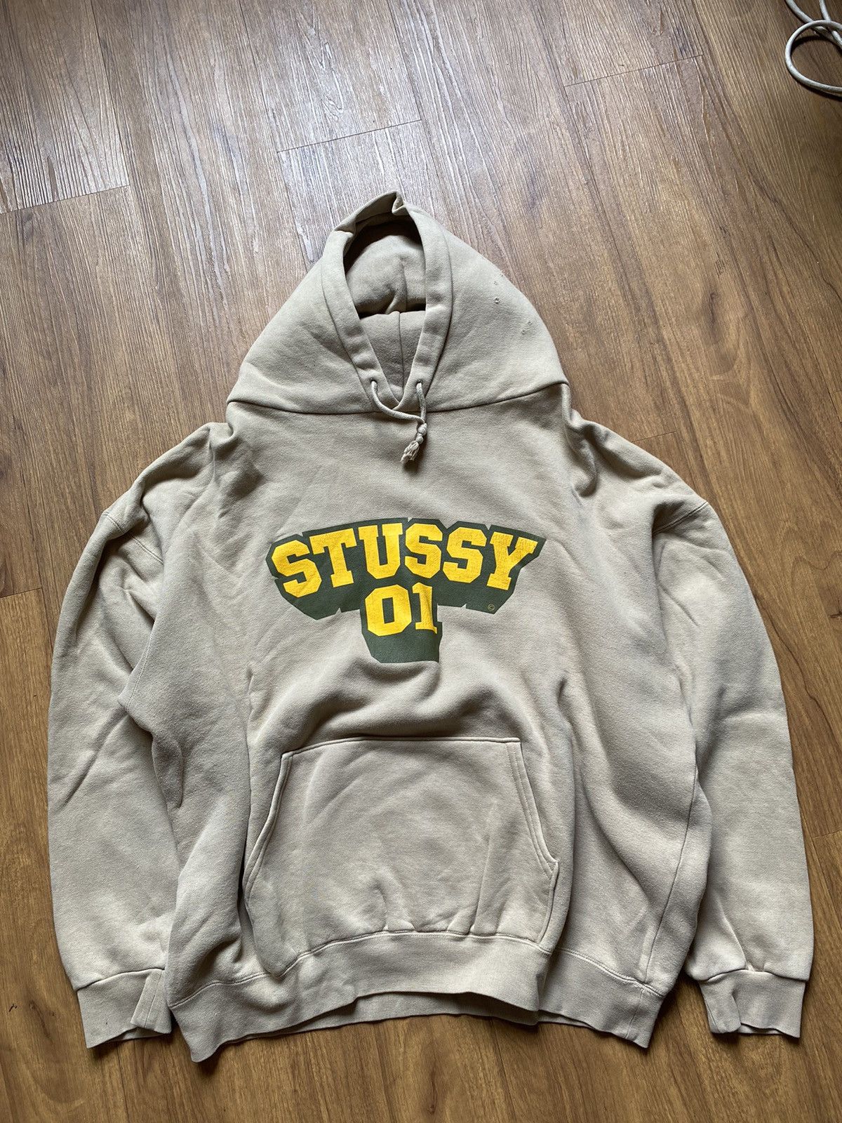 Stussy × Vintage Vintage Stussy 01 Hoodie Size US XL / EU 56 / 4 - 7 Thumbnail