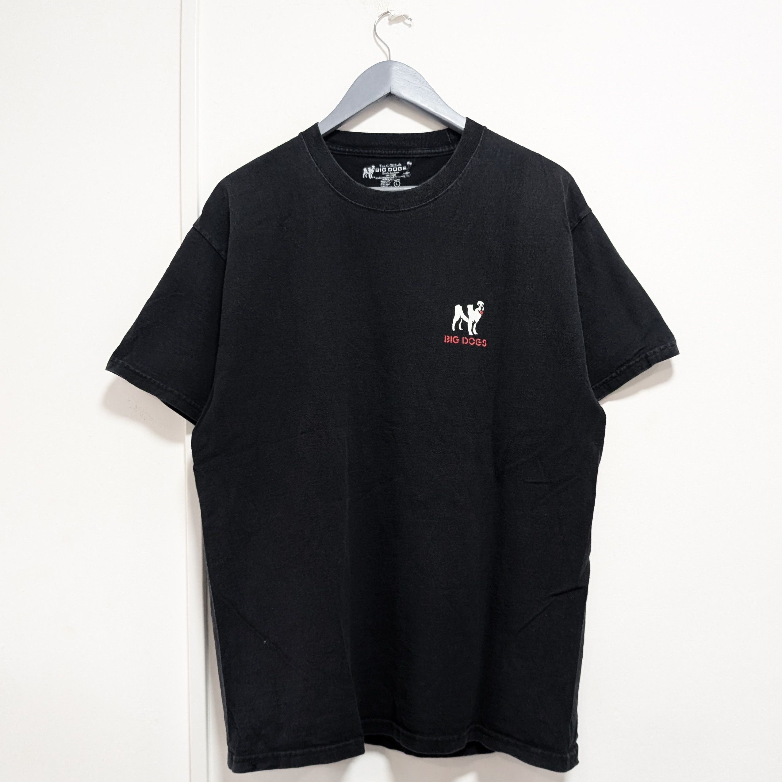 Big Dogs × Vintage 2004 Big Dogs Biker Tee Size US L / EU 52-54 / 3 - 2 Thumbnail