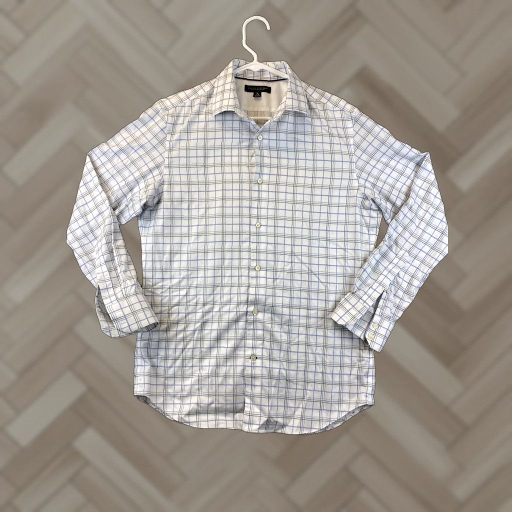 Banana Republic Banana Republic Shirt Mens Button-Up Long Sleeve M Multicolor Plaid Casual Cotton Size US M / EU 48-50 / 2 - 1 Thumbnail