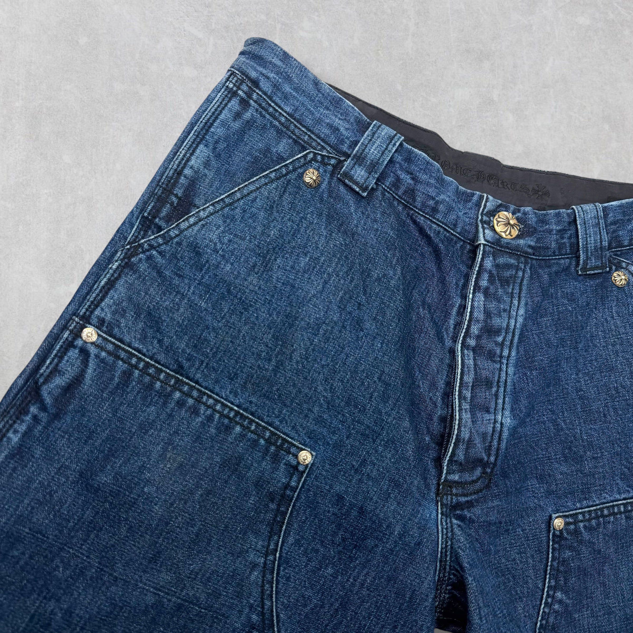 Chrome Hearts Chrome Hearts Denim Carpenter Shorts 33 Size US 33 - 6 Thumbnail