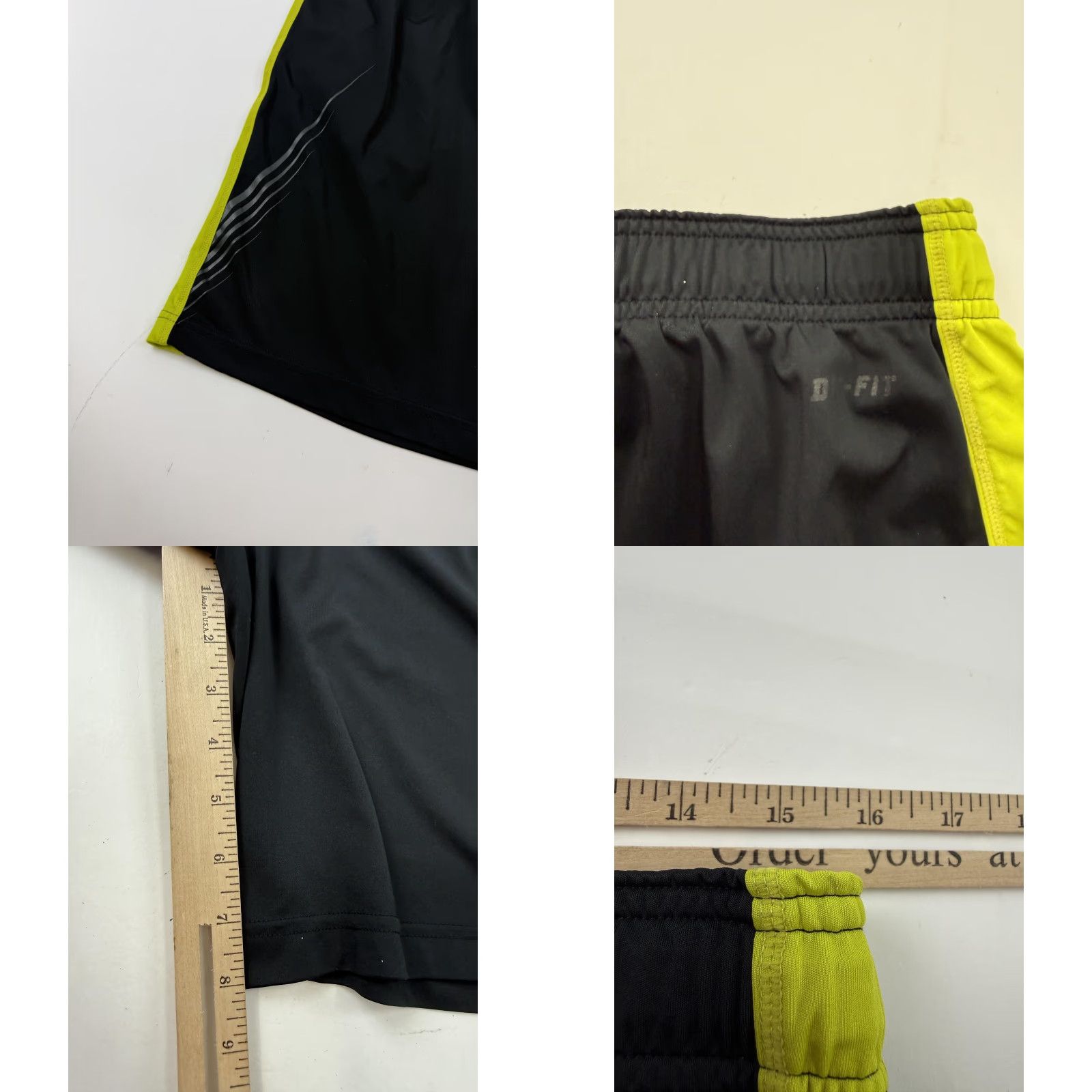 Nike Nike Shorts Mens Large Black Dri-FIT Athletic 10.5 Inseam Mens L Black 450764-010 Size US 33 - 8 Thumbnail