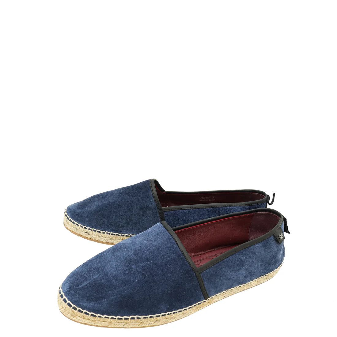 Dolce & Gabbana o1y0125 Logo Espadrilles in Midnight Blue Size US 7 / EU 40 - 3 Thumbnail