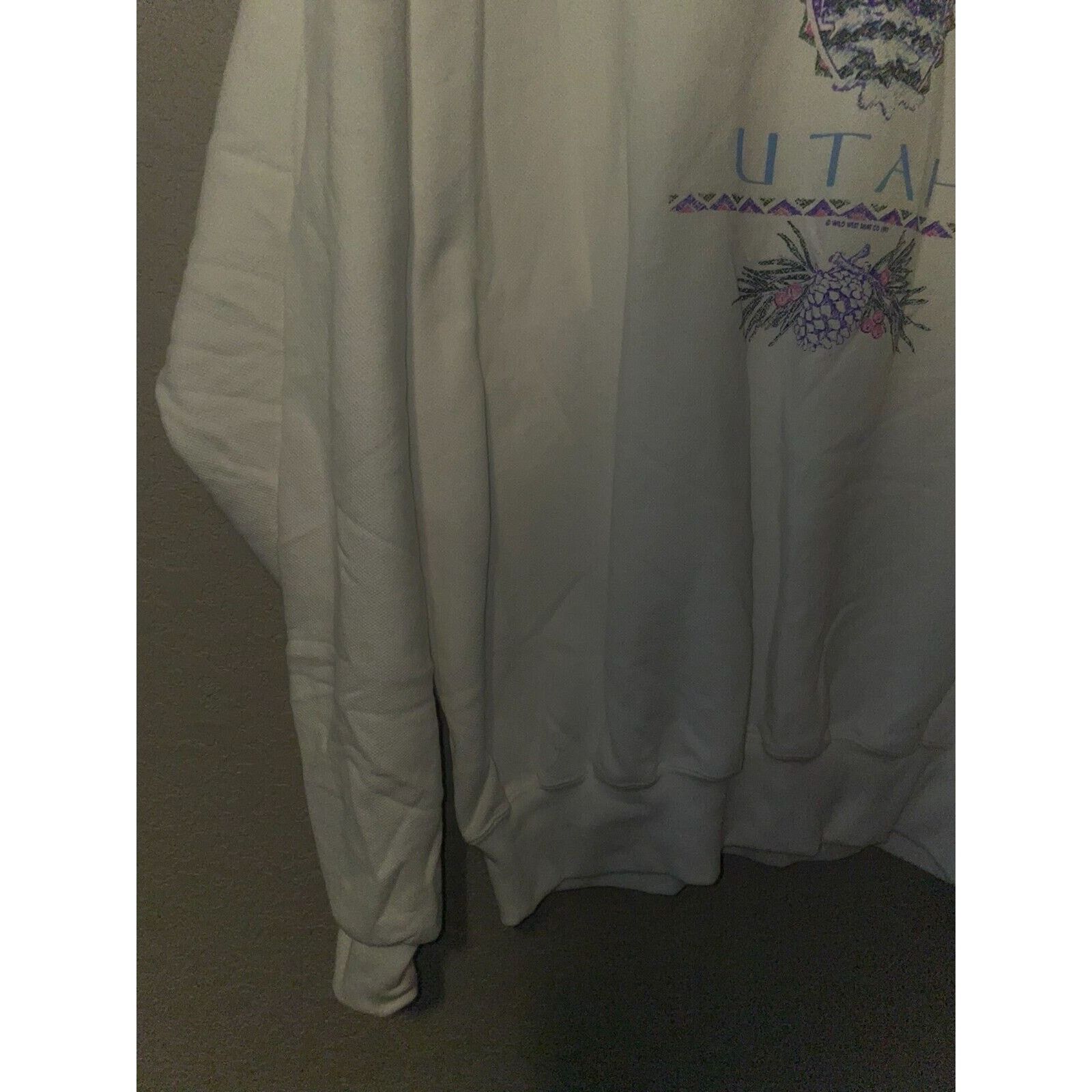 Jerzees Vintage Utah Sweatshirt Mountain Crewneck Sweats VTG XL 90s Size US XL / EU 56 / 4 - 7 Thumbnail