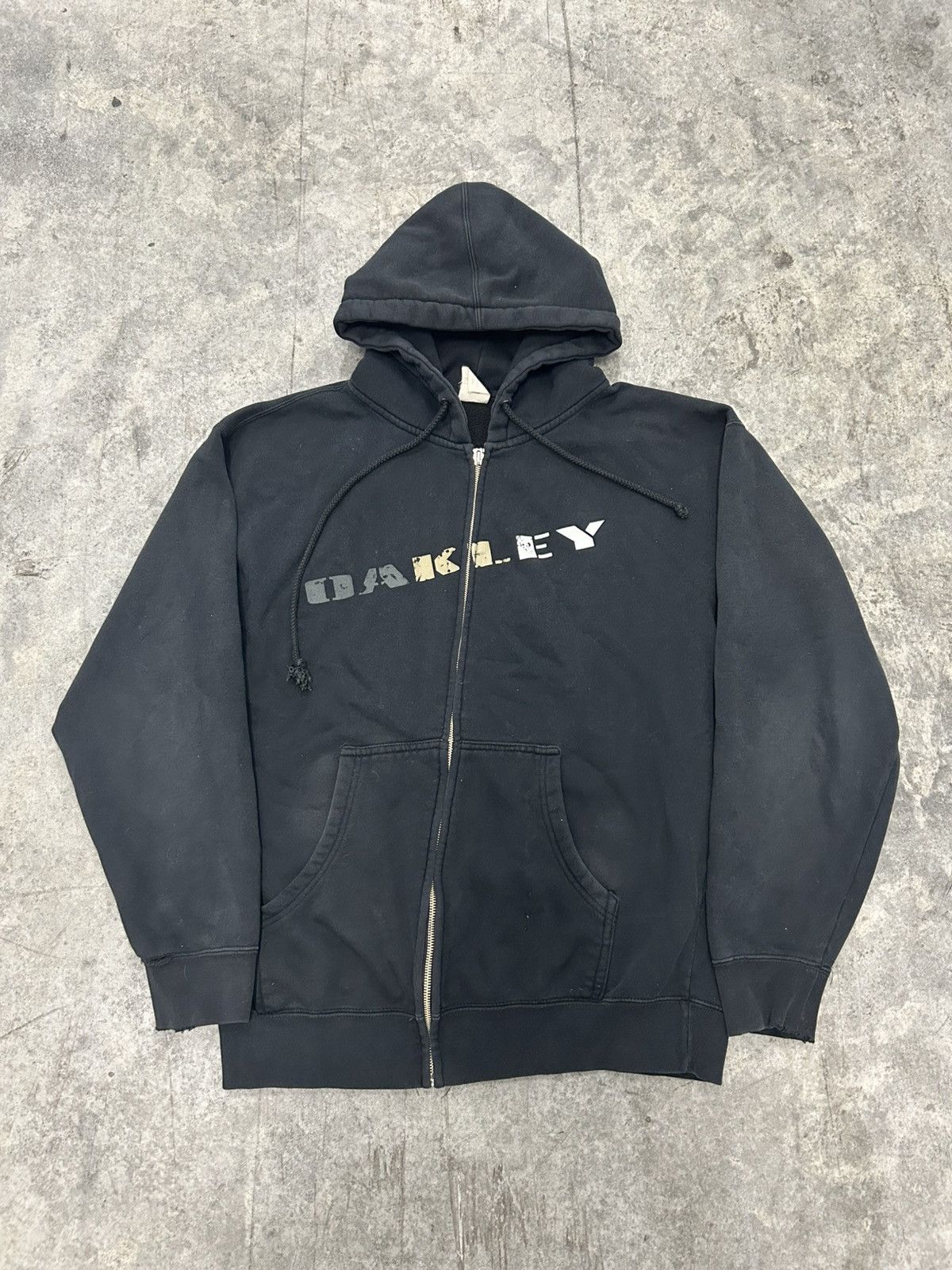 Oakley × Vintage Oakley y2k zip up hoodie | Grailed