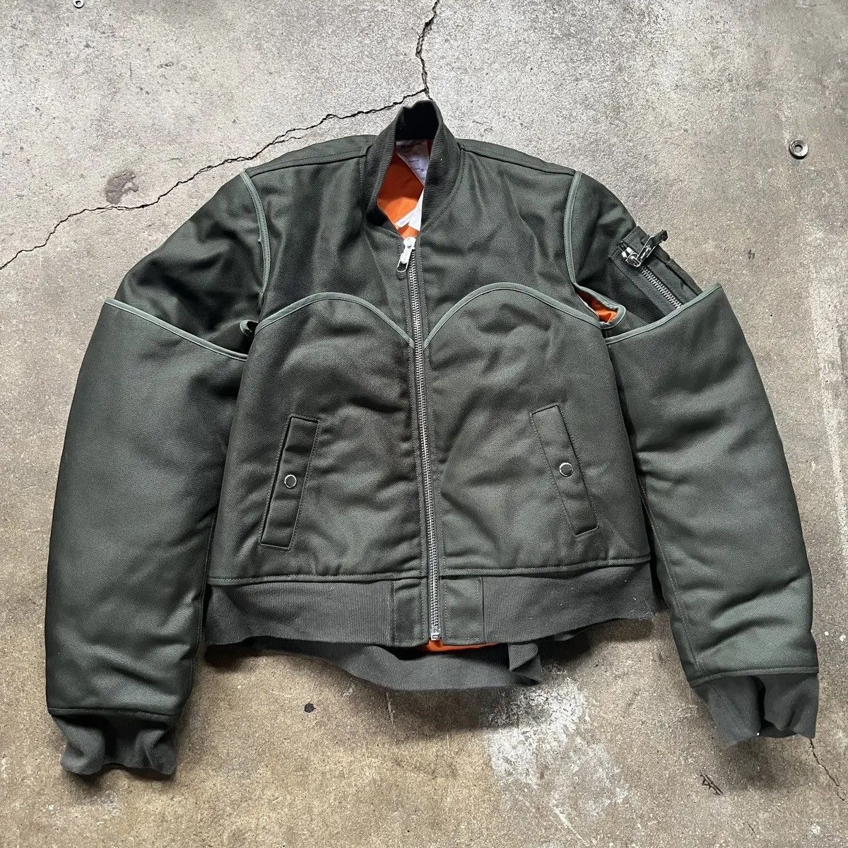 Helmut Lang SS18 Helmut Lang x Shayne Oliver 4 Arm Bomber Size US XS / EU 42 / 0 - 5 Thumbnail