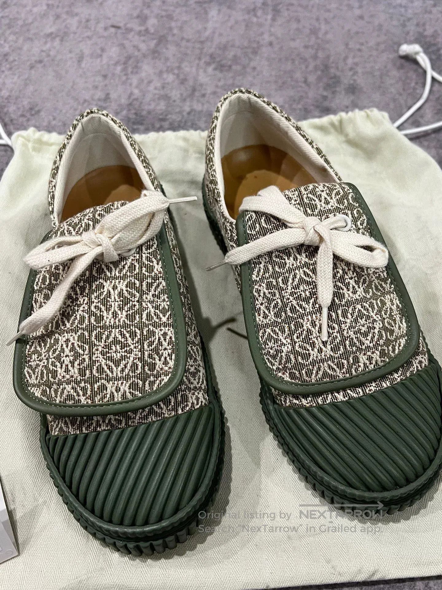 Loewe Loewe All-Over Print Canvas Shoes. Size US 5 / IT 35 - 2 Thumbnail