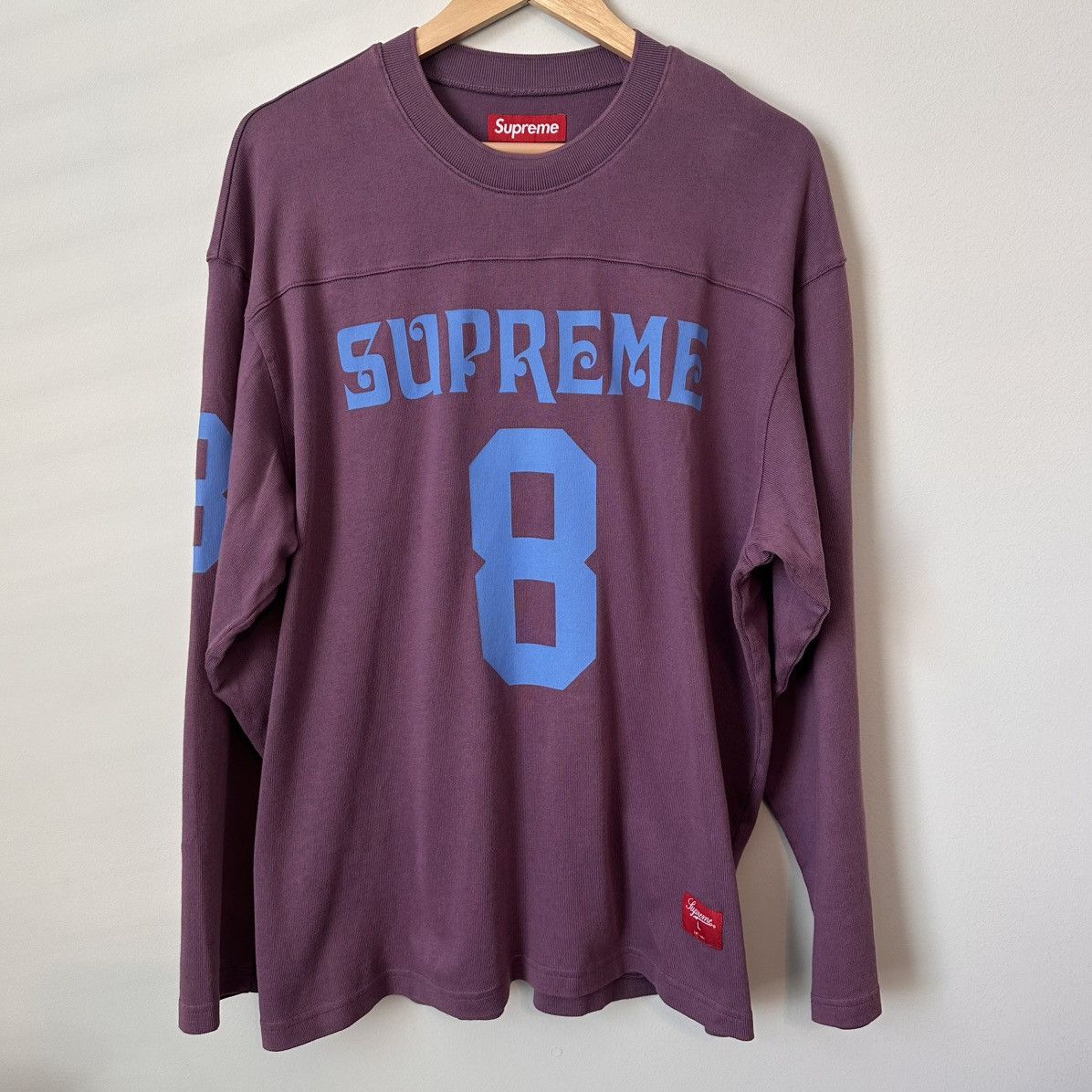 Supreme L S Football Top | Grailed