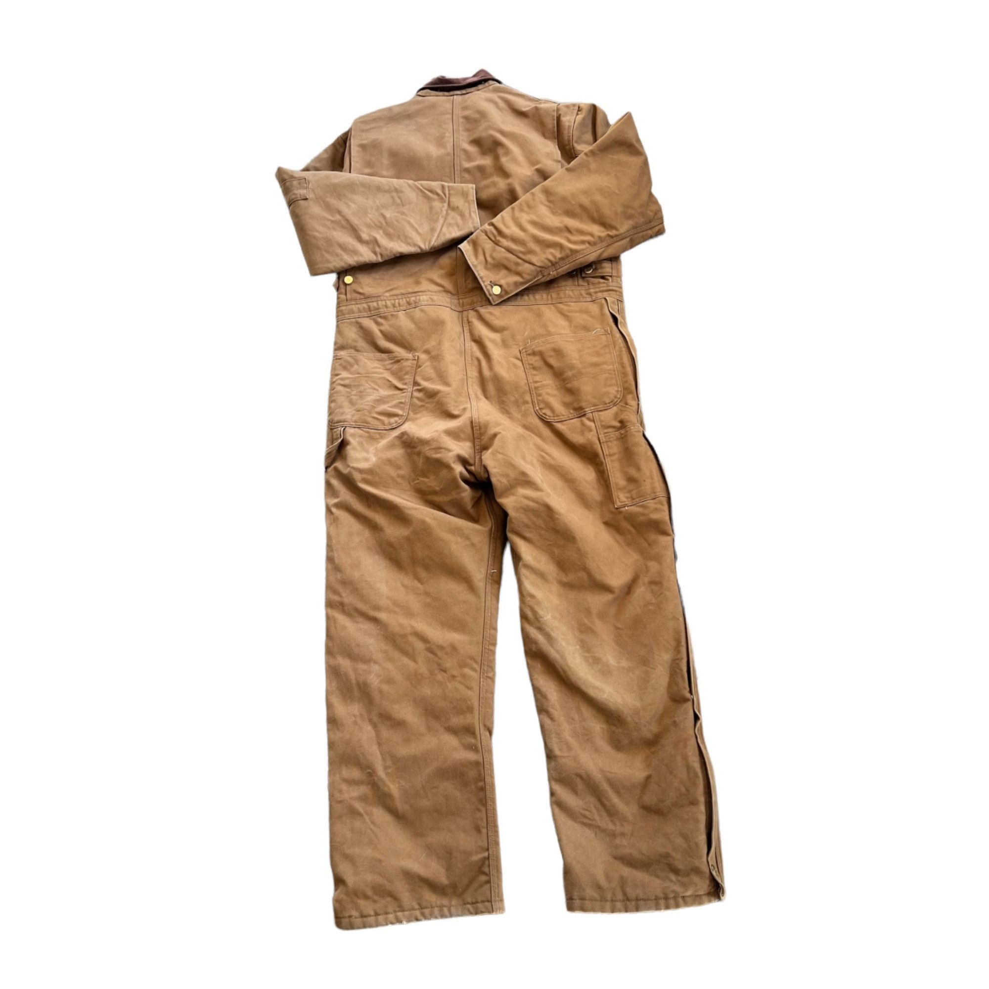 Carhartt Vintage Carhartt Insulated Duck Carpenter Workwear Coveralls Size US XL / EU 56 / 4 - 5 Thumbnail