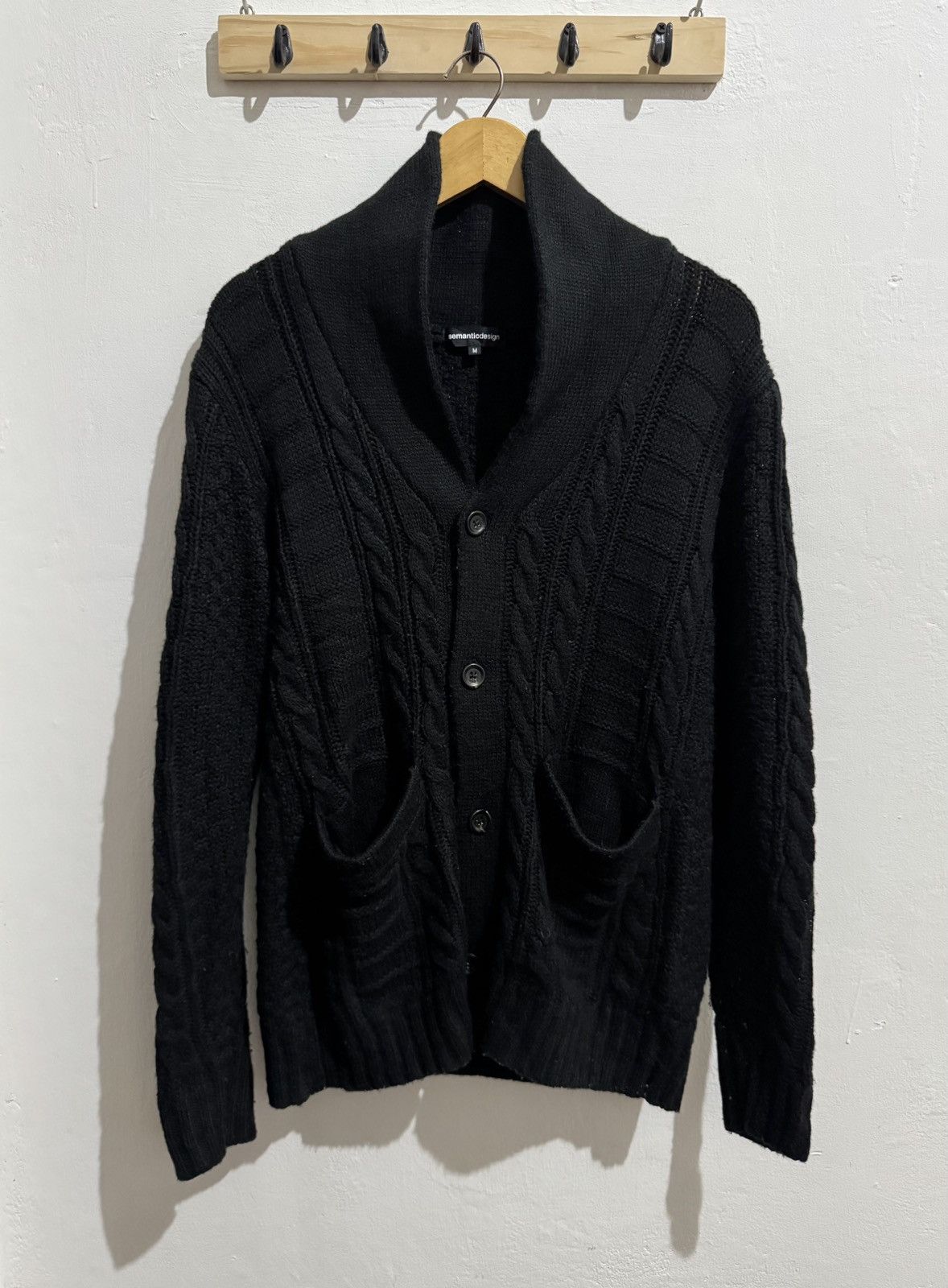 semanticdesign Semanticdesign Ifsixwasnine Cardigan Knit Size US M / EU 48-50 / 2 - 1 Thumbnail
