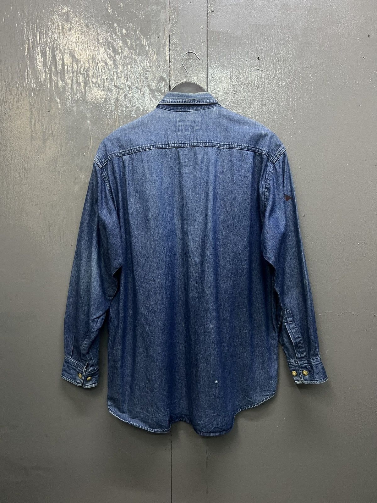 Japanese Brand Dioica Denim Shirt Double Pocket Size US M / EU 48-50 / 2 - 4 Thumbnail