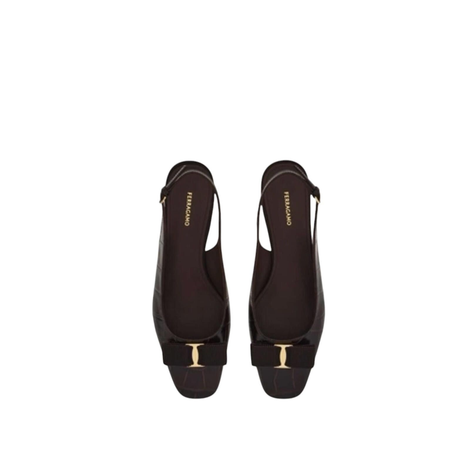 Salvatore Ferragamo Ferragamo Iconic Bow Slingback Size ONE SIZE - 3 Thumbnail