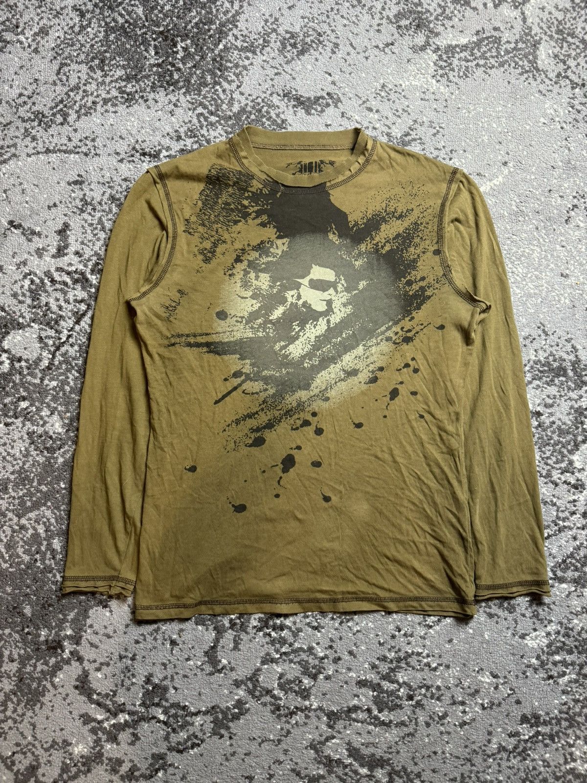 Agnes B. × Japanese Brand × Vintage 1990s Agnes B Soft Cotton Riri Zip Up  Long Sleeve | Grailed