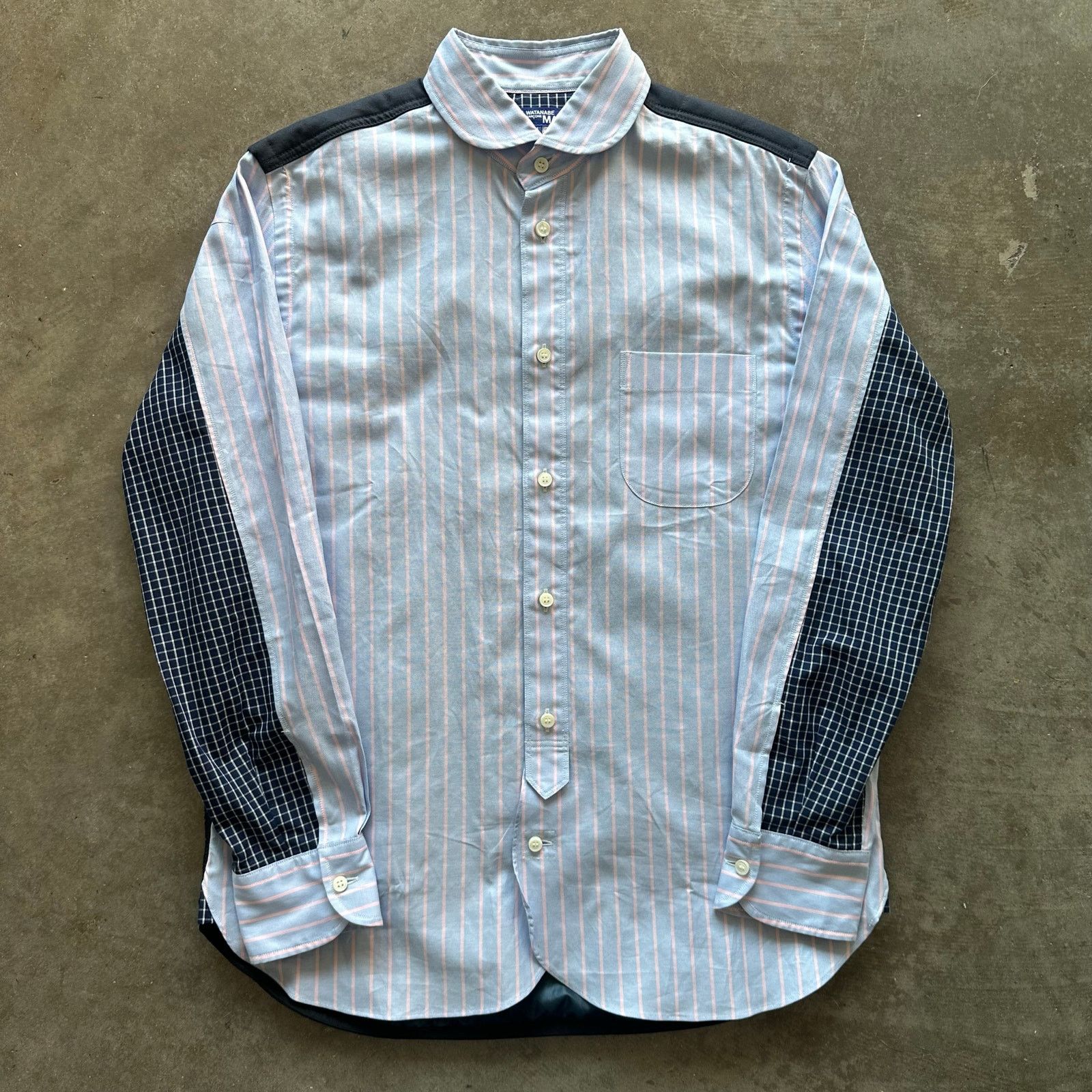Junya Watanabe CDG Junya Wantanabe Panelled Button Up Size US M / EU 48-50 / 2 - 1 Thumbnail