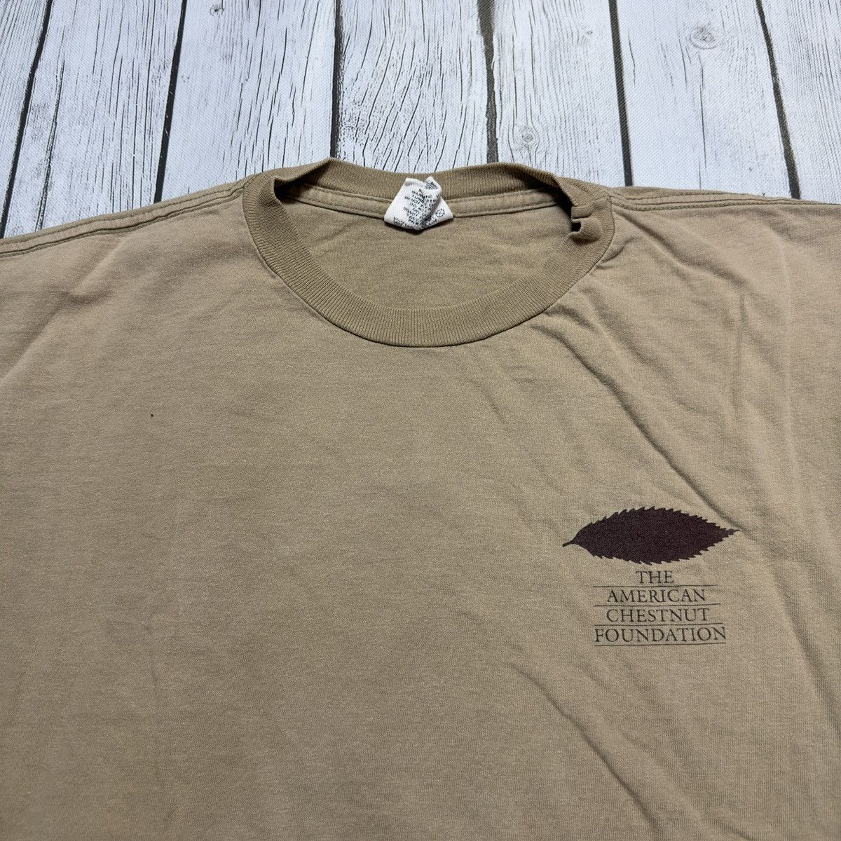 Vintage Vintage American Chestnut Foundation tee Size US L / EU 52-54 / 3 - 4 Thumbnail