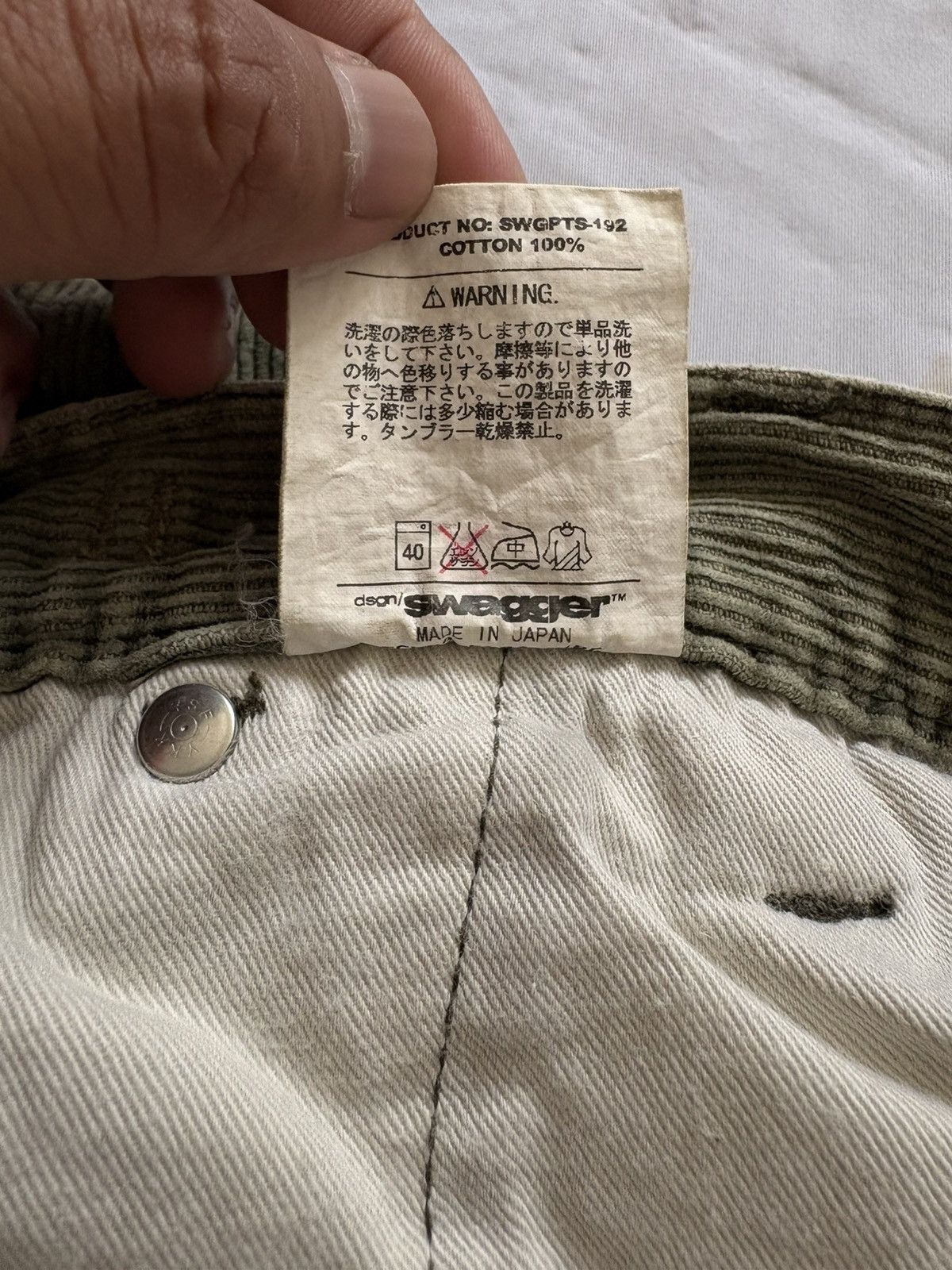 Swagger JAPANESE BRAND SWAGGER CARGO CORDUROY PANTS Size US 34 / EU 50 - 8 Thumbnail