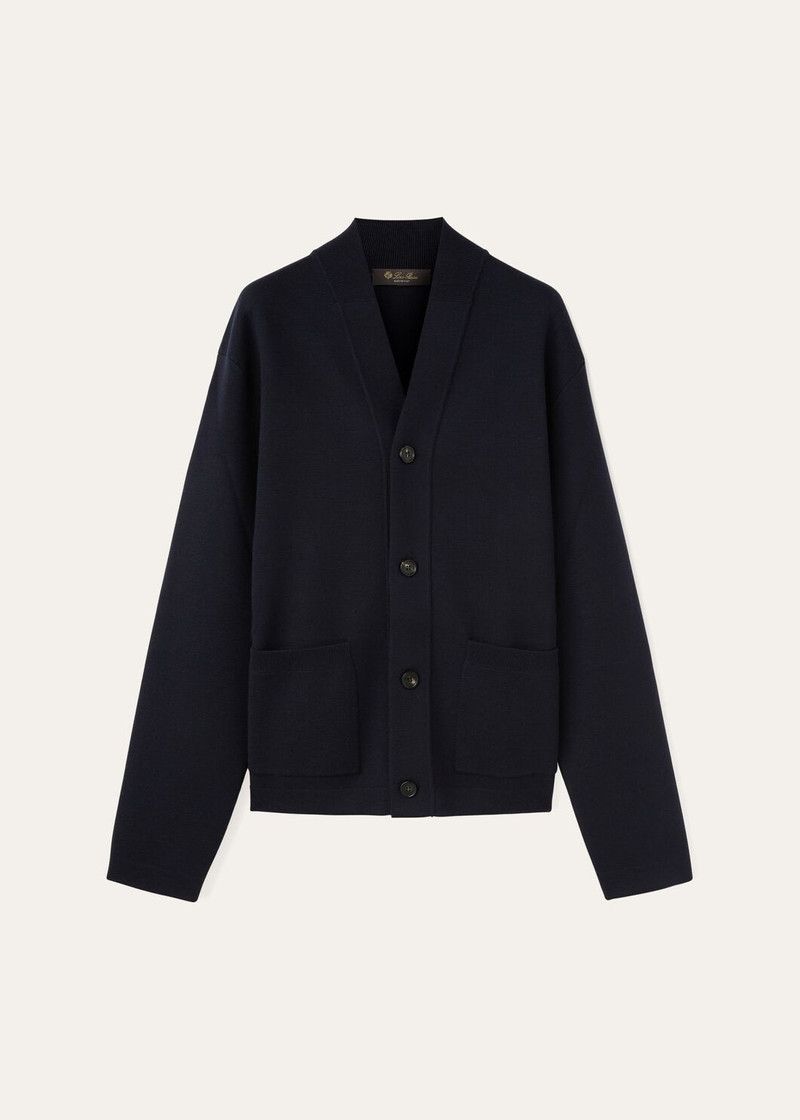 Loro Piana o1w1db10226 FAN7196 Wish Empire Jacket in Blue Size US S / EU 44-46 / 1 - 1 Thumbnail