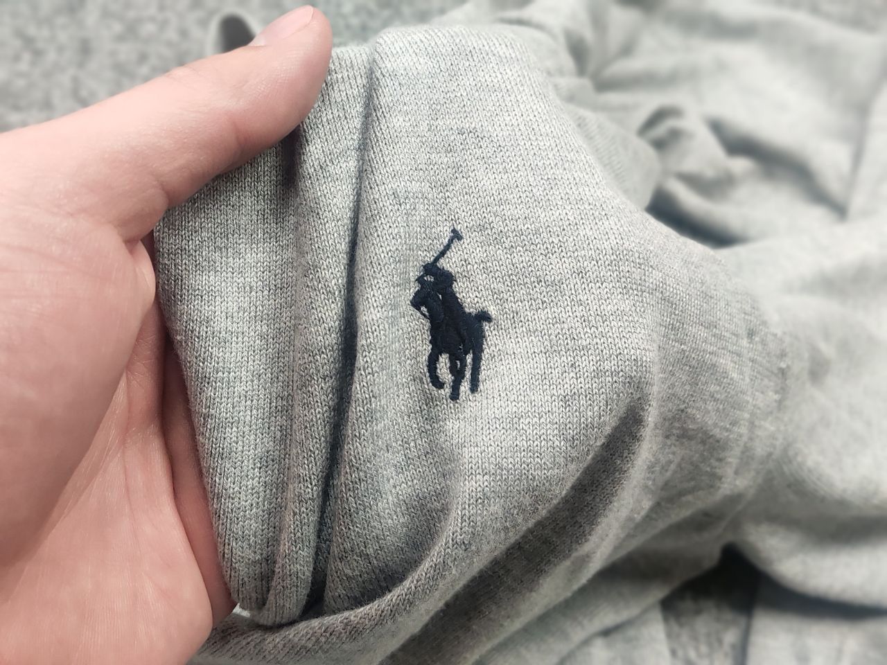Polo Ralph Lauren Polo Ralph Lauren cotton Light Gray cardigan Sweater Vintage Size US M / EU 48-50 / 2 - 15 Thumbnail